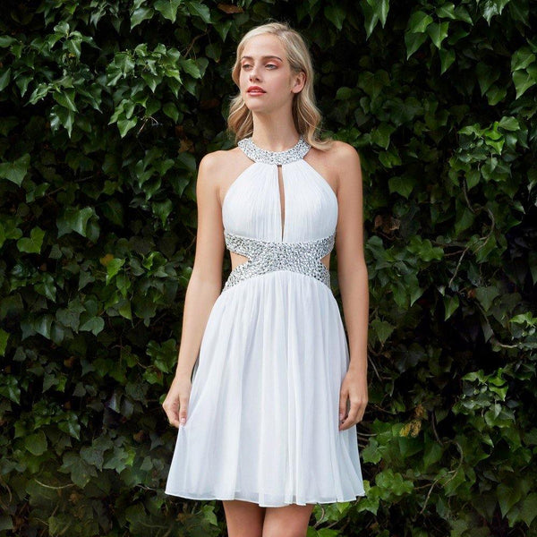 White Homecoming Dresses | White Hoco Dresses