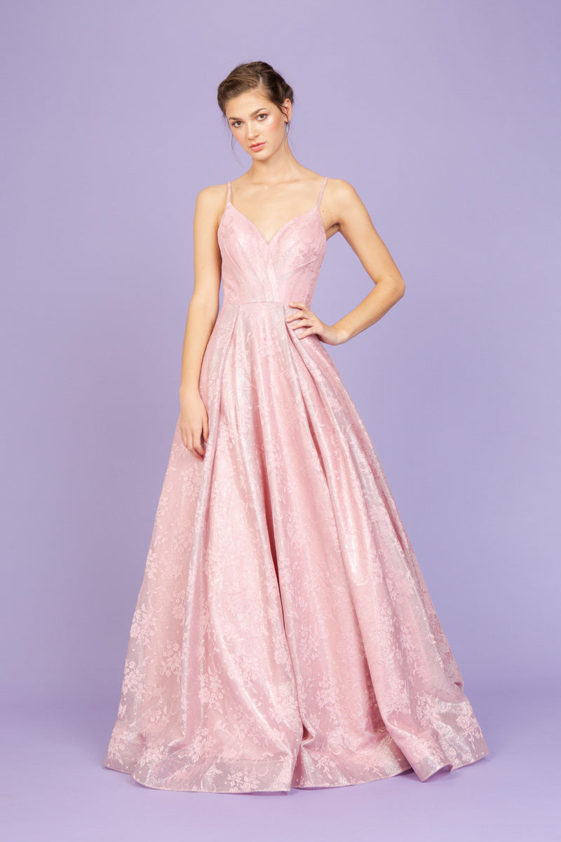 Prom Dresses Long Pleated Formal Prom Dress Eureka Fashion 9001 Dusty Rose