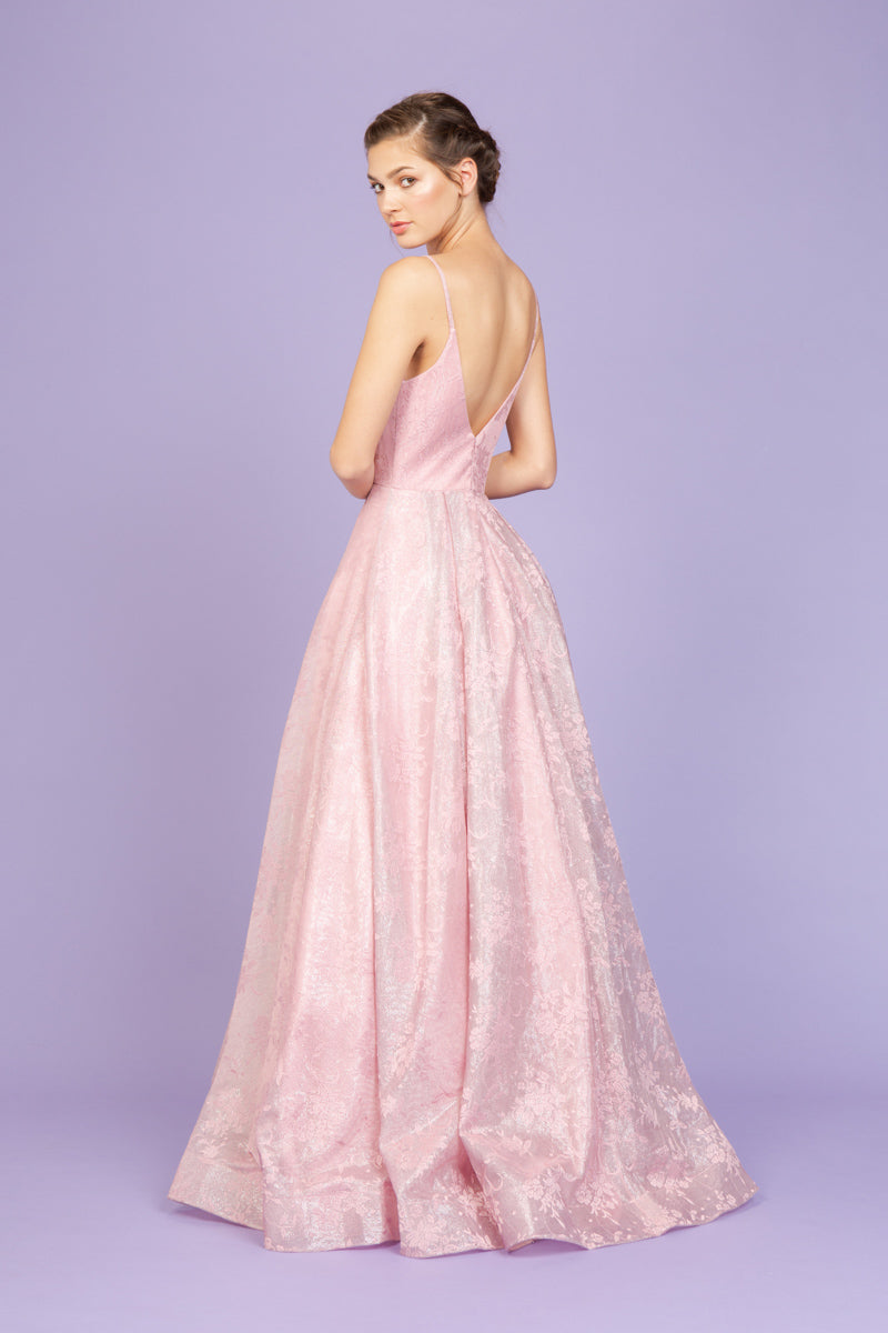 Prom Dresses Long Pleated Formal Prom Dress Eureka Fashion 9001 Dusty Rose