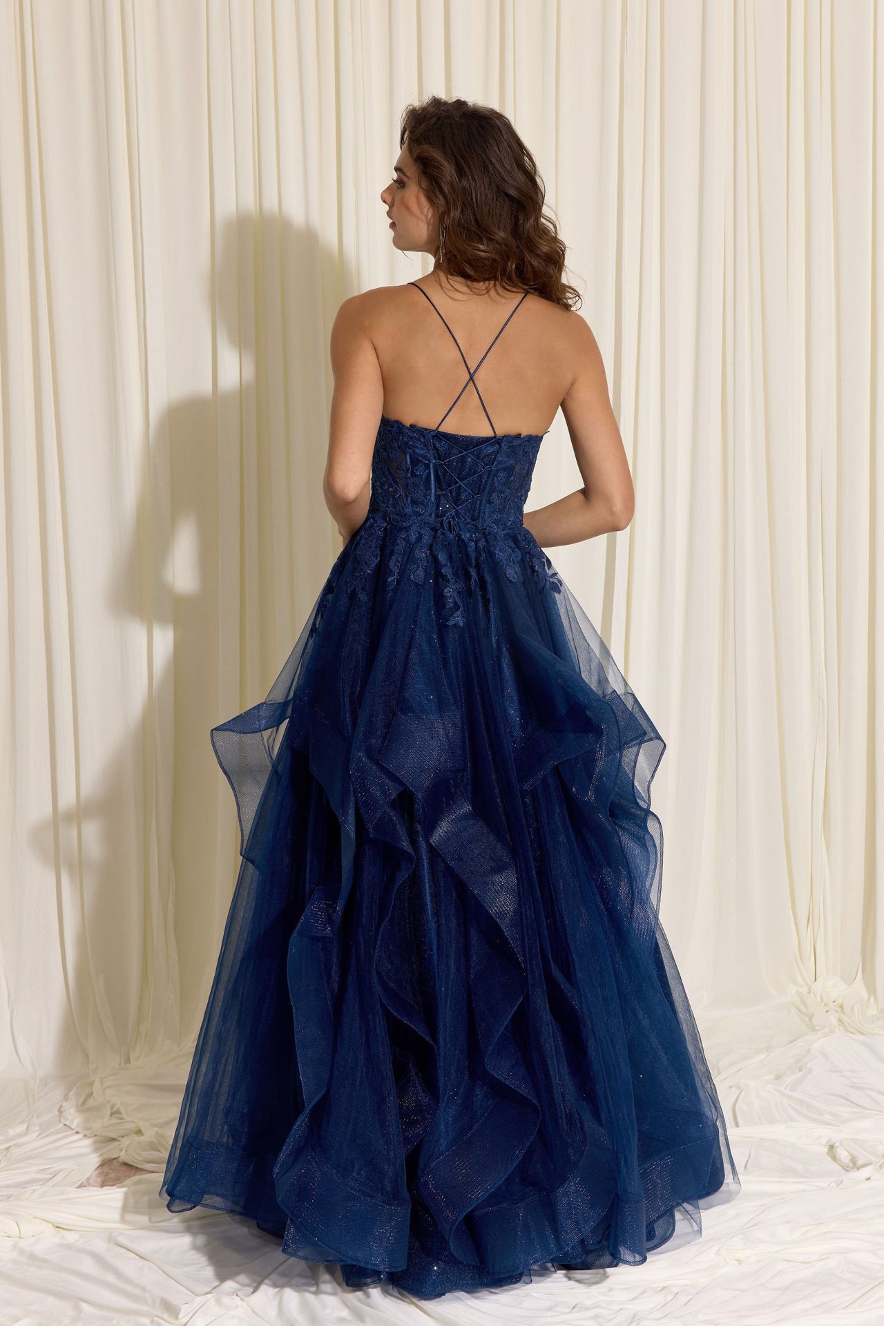 Sweetheart Floor-Length Tulle Prom Ball Gown Eureka Fashion 167