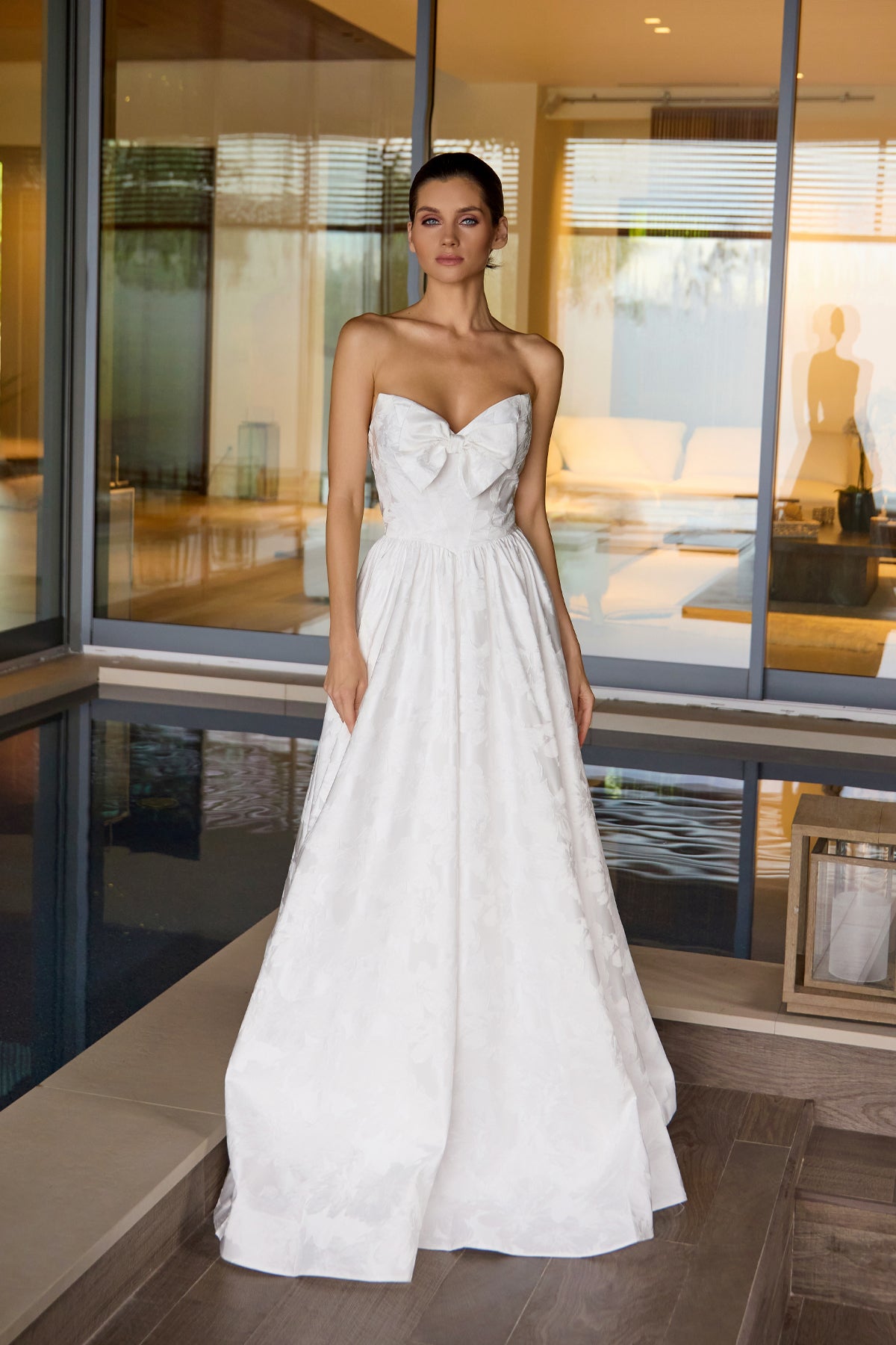 Wedding Dresses A Line Long Wedding Dress Juliet JT2700AW Off White