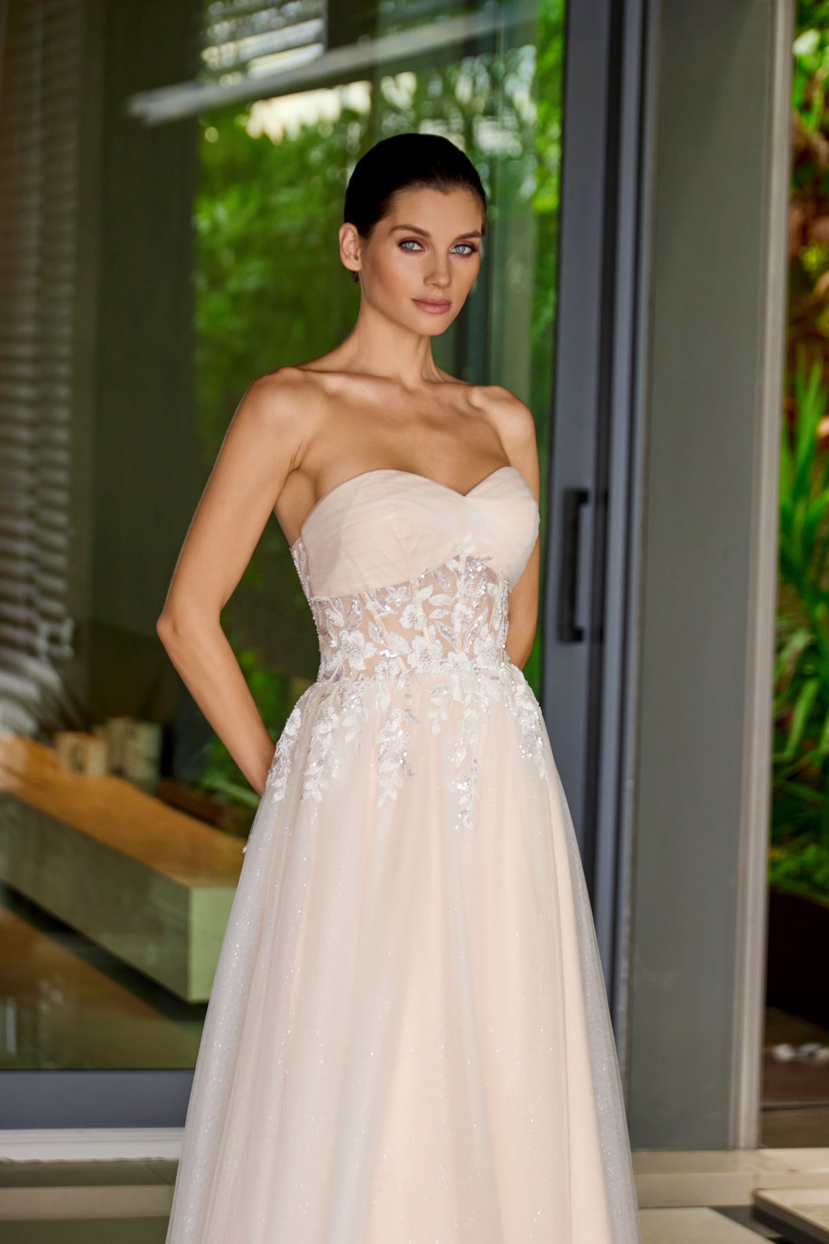Prom Dresses Long Lace Formal Prom Dress Juliet JT2702AW Nude