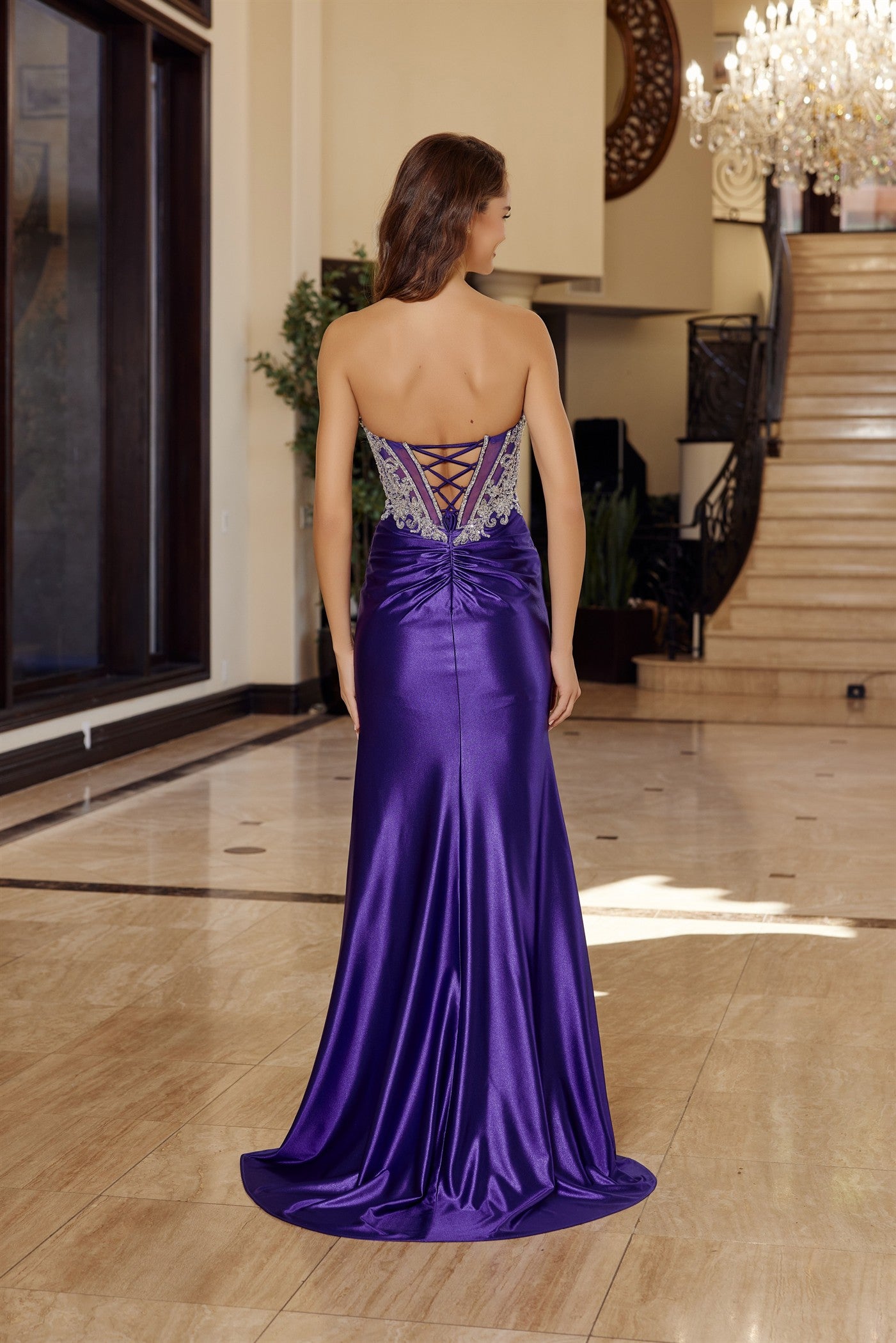 Prom Dresses Long Formal Mermaid Evening Prom Dress Nox Anabel T1854 Purple