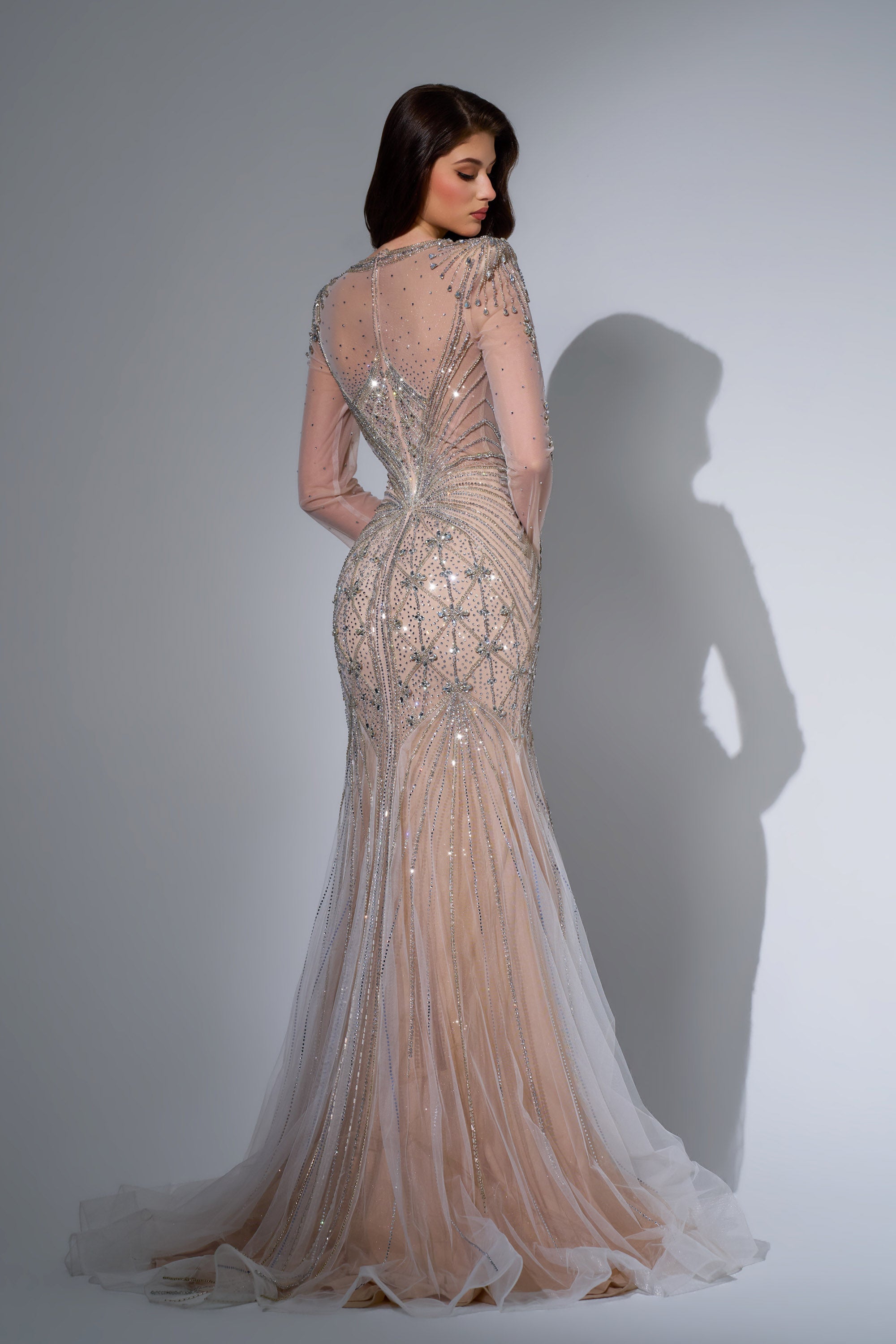 Jewel Floor-Length Sequin Formal Mermaid Luscious Delia LD11592 Pre Order