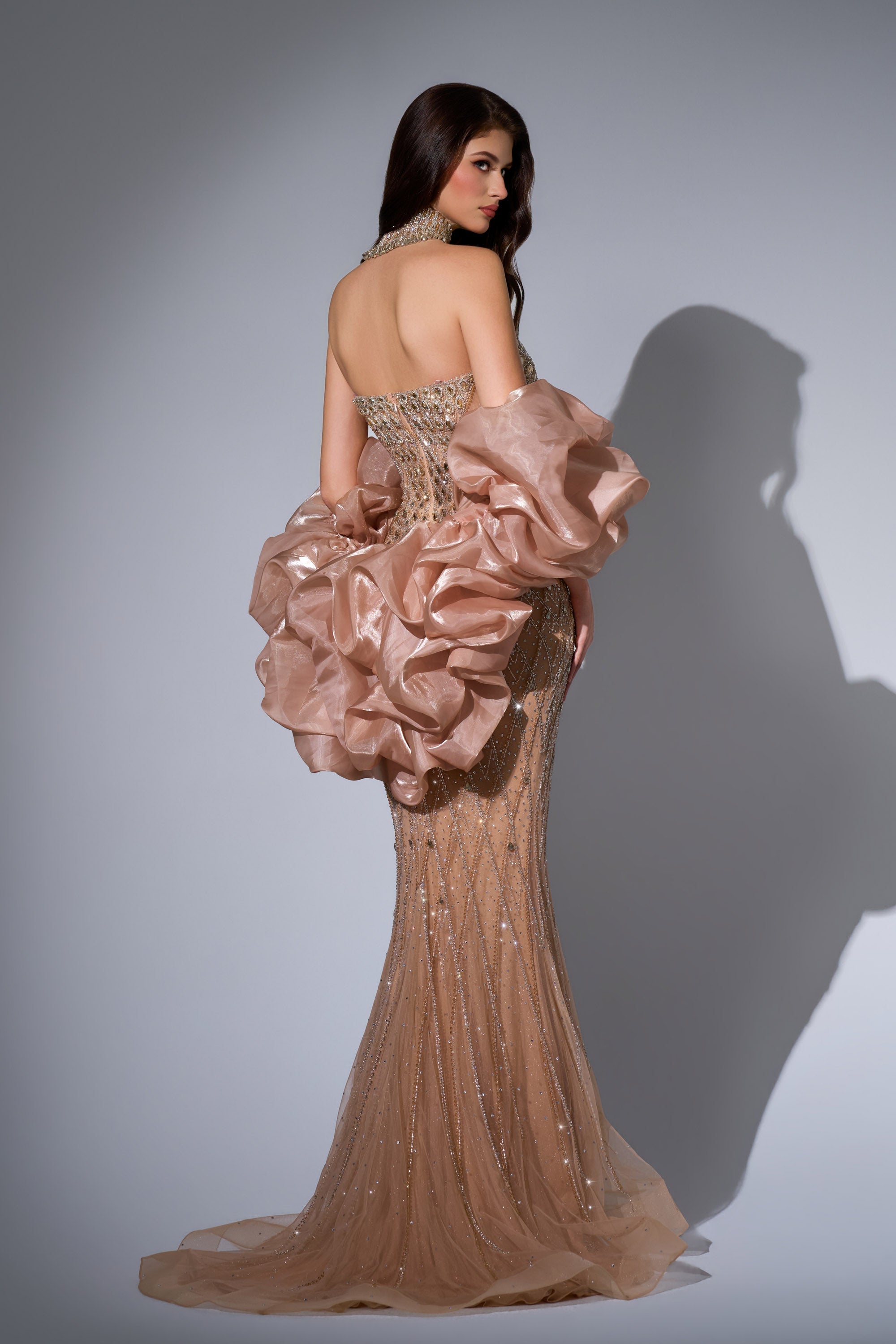 Sweetheart Floor-Length Satin Prom Mermaid Luscious Delia LD11689 Pre Order
