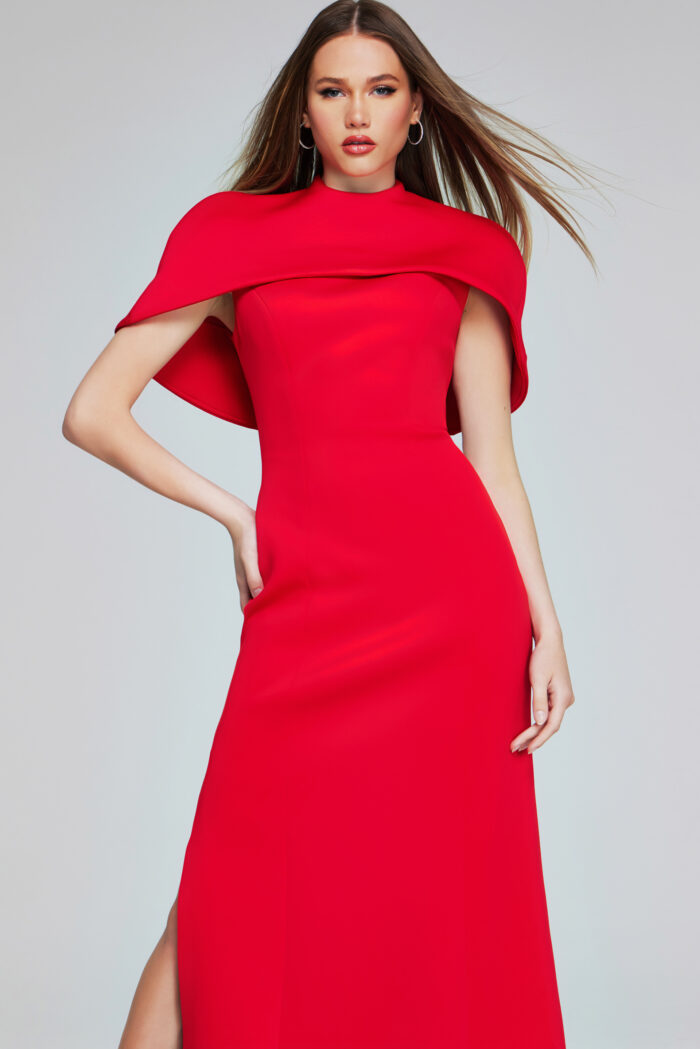 Formal Dresses Long Slit Formal Dress RED