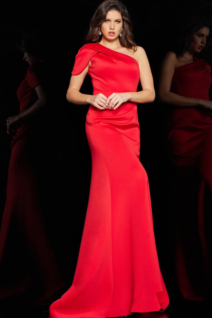 Prom Dresses Long Mermaid Formal Prom Dress RED