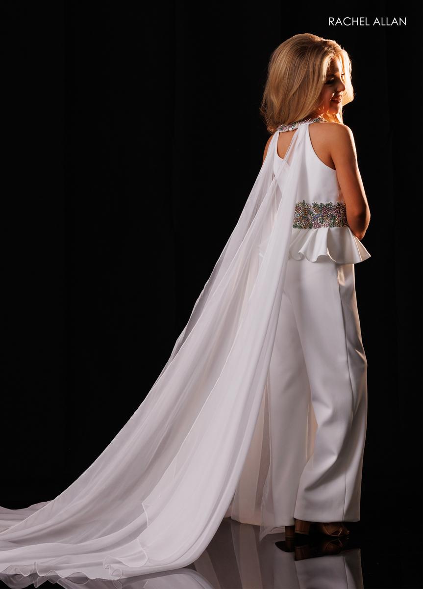 Halter Floor-Length Chiffon Special Occasion Two-Piece Rachel Allan 10341