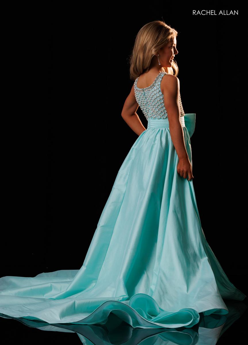Jewel Floor-Length Sequin Special Occasion A-Line Rachel Allan 10350