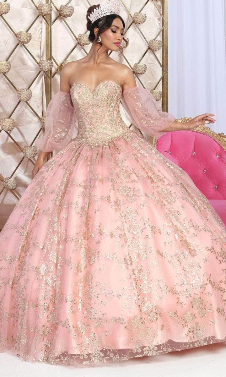 Sweetheart Floor-Length Tulle Quinceañera Ball Gown May Queen LK200