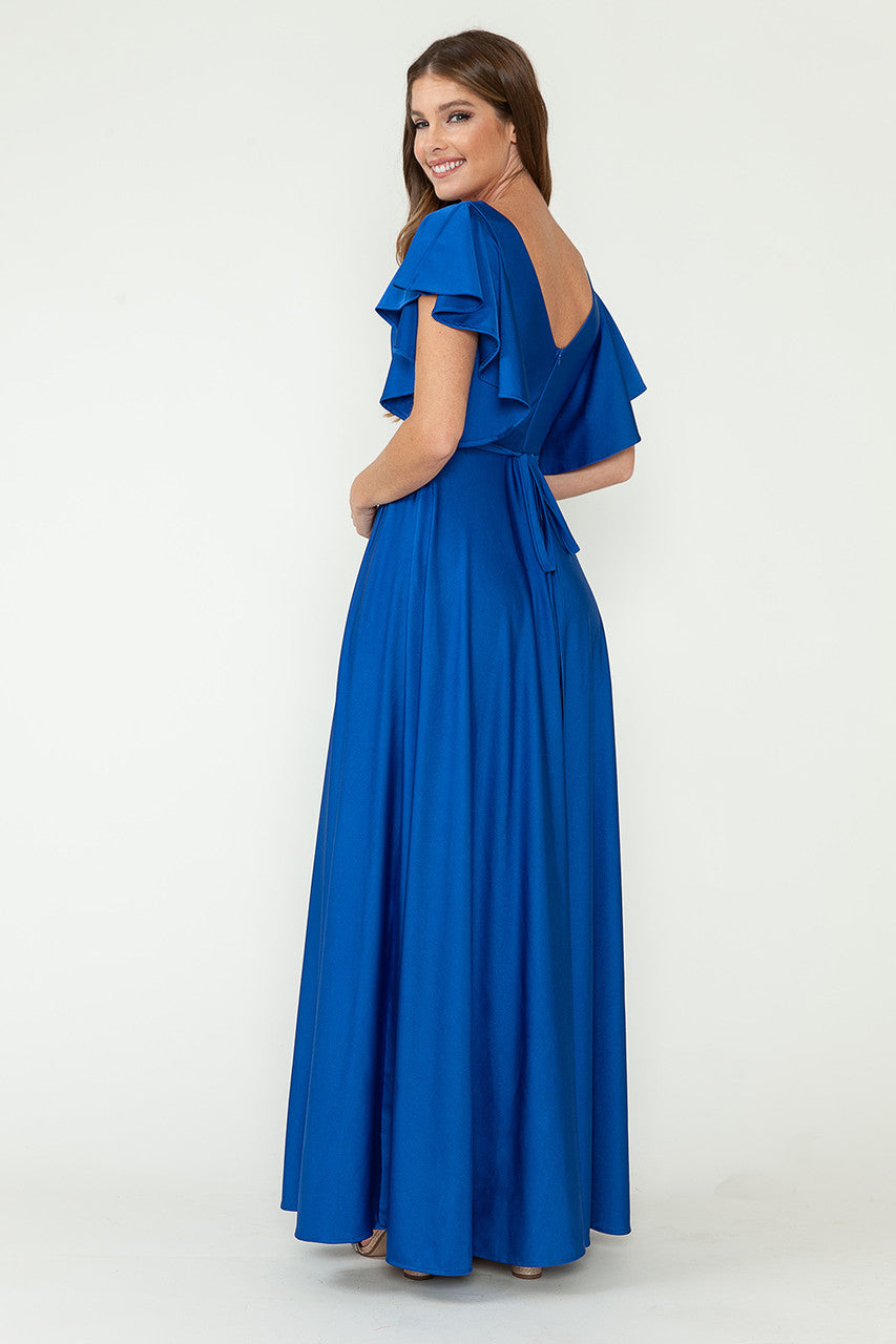 Mother of the Bride Dresses Long Formal Mother of the Bride Dress Lenovia 5277 Royal Blue