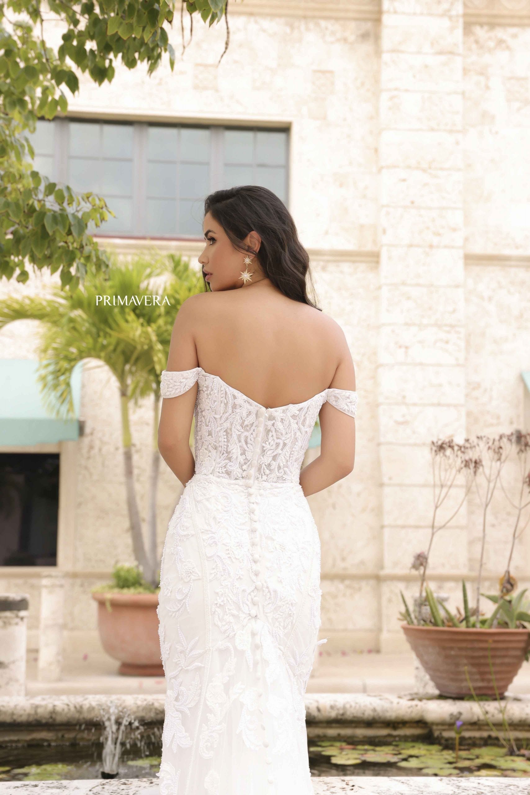 Wedding Dresses Long Off Shoulder Sweetheart Wedding Gown IVORY