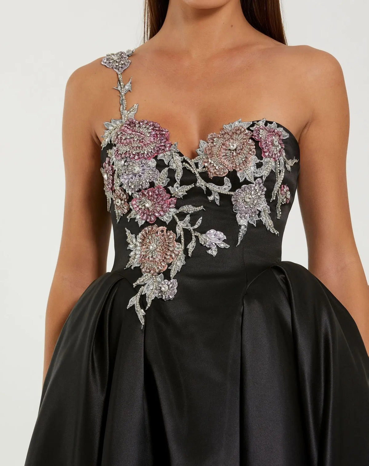 Cocktail Dresses Beaded Formal Cocktail Midi Dress Black Multi