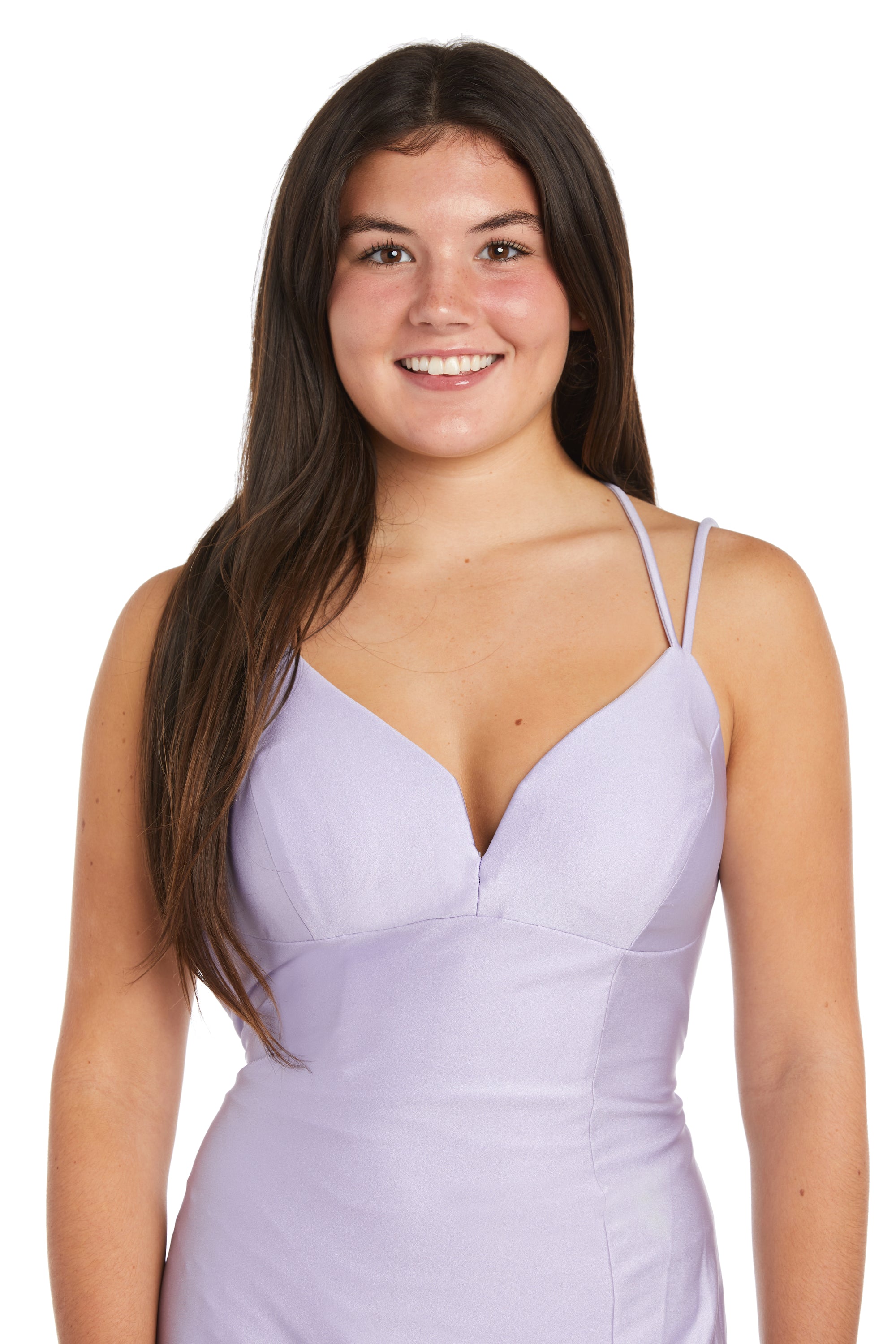 Prom Dresses Long Formal Slit Evening Dress Lavender