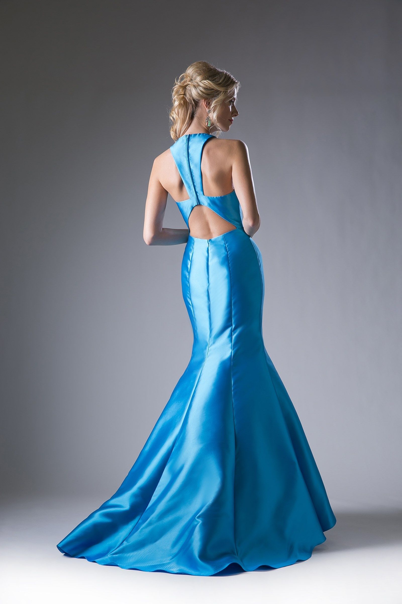 Prom Dresses Long Formal Fitted Prom Evening Dress Turquoise