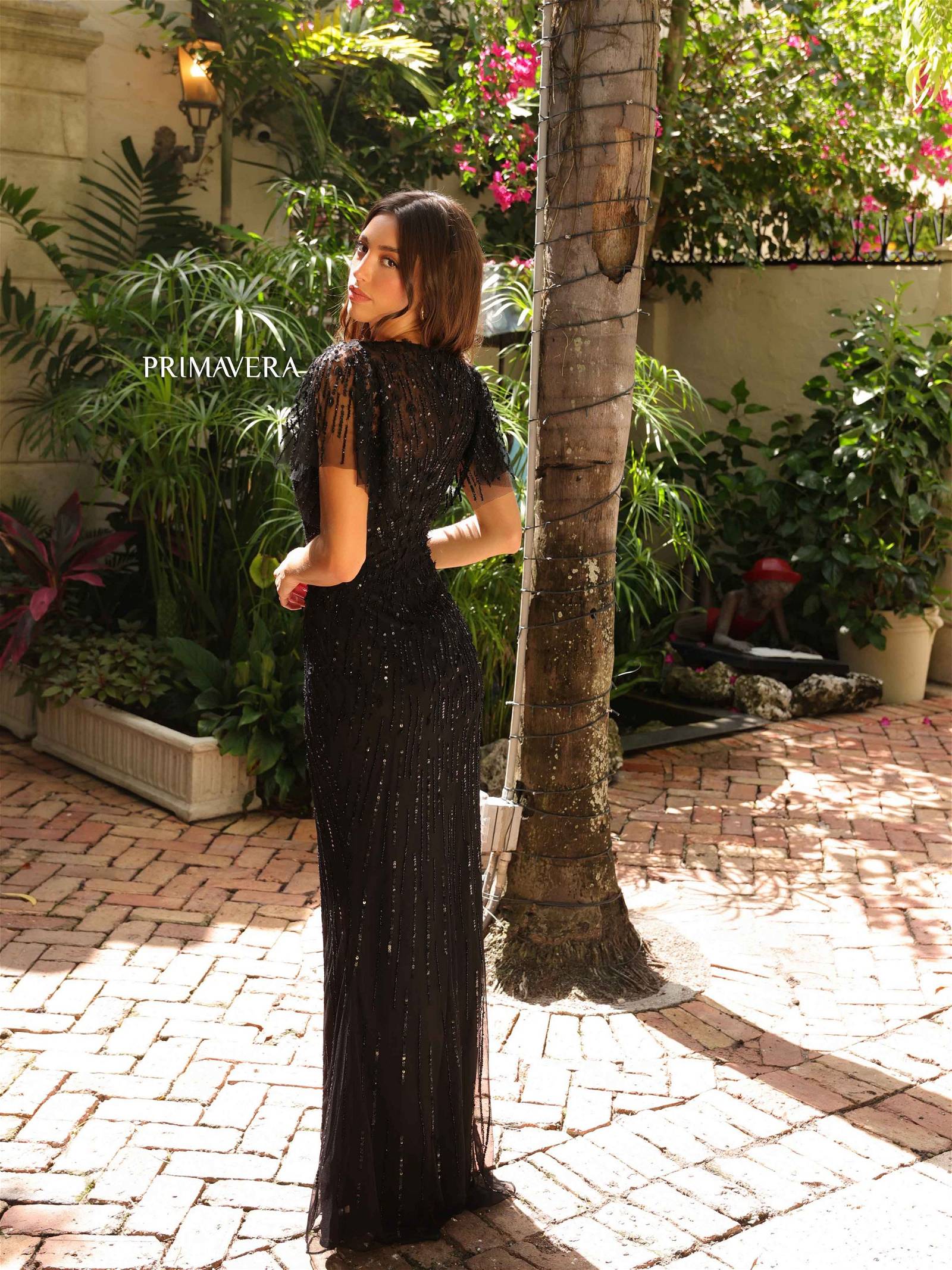 Mother of the Bride Dress Sequin Long Formal Beaded Mother of the Bride Dress Black