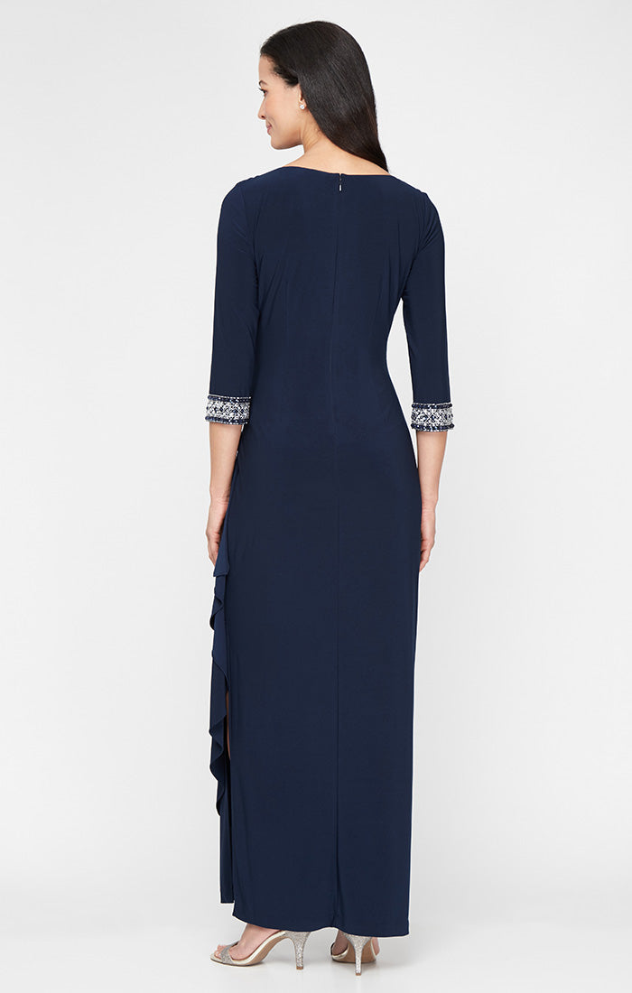 Mother of the Bride Dresses Long Mother of the Bride Formal A Line Dress Cobalt