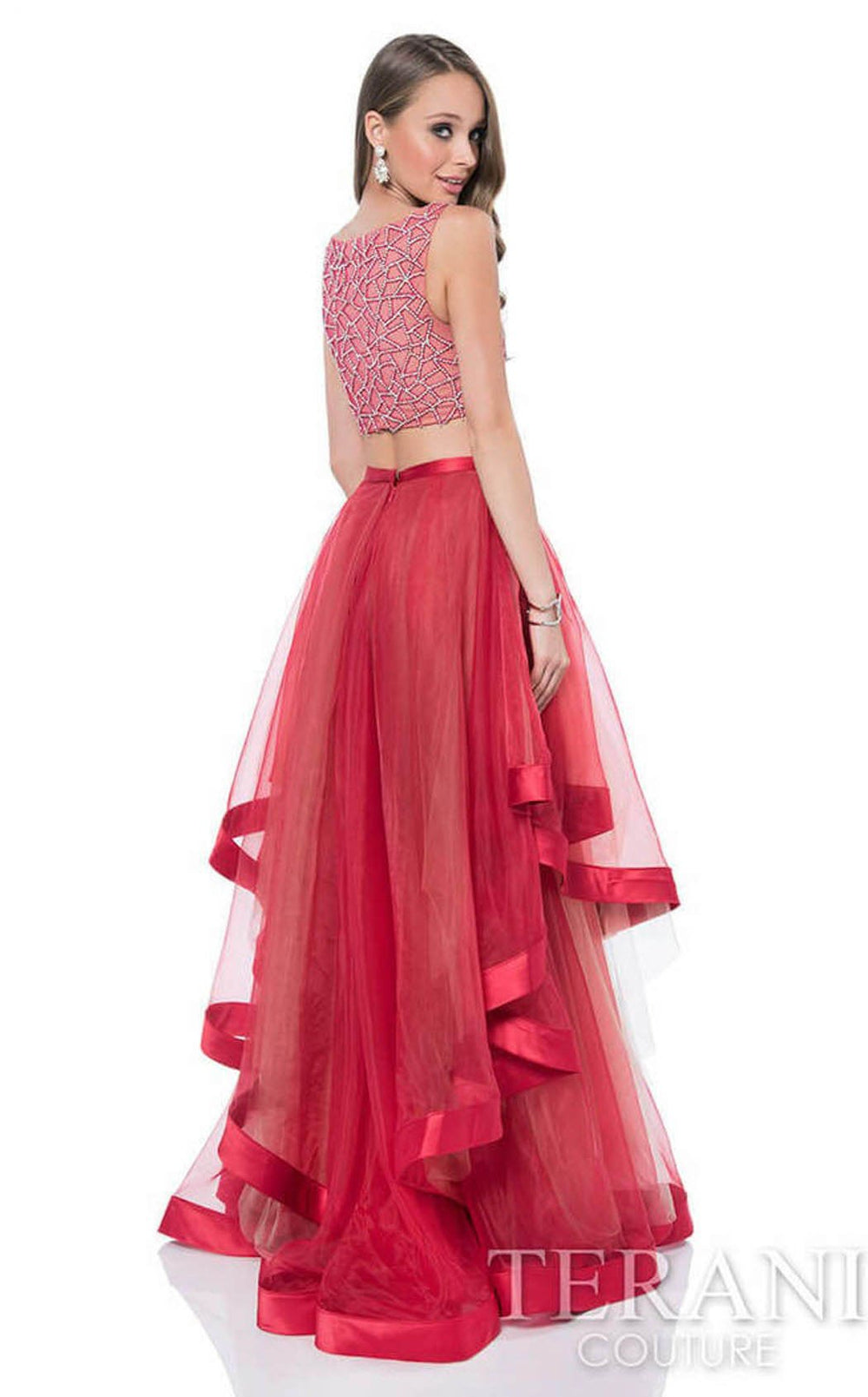 Terani Couture Sexy Two Piece Prom Dress 1611P1369A - The Dress Outlet