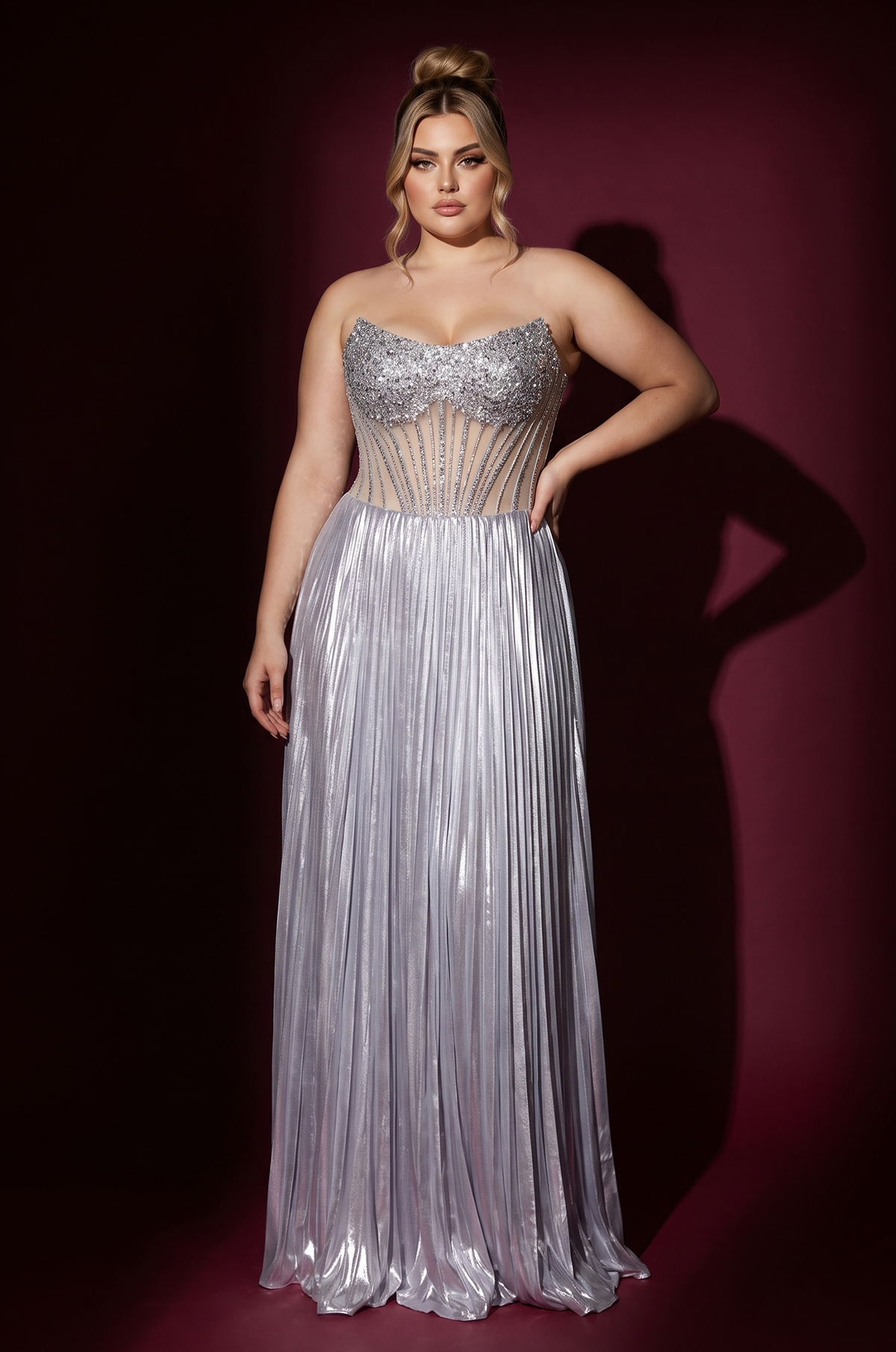 1631 silver plus size