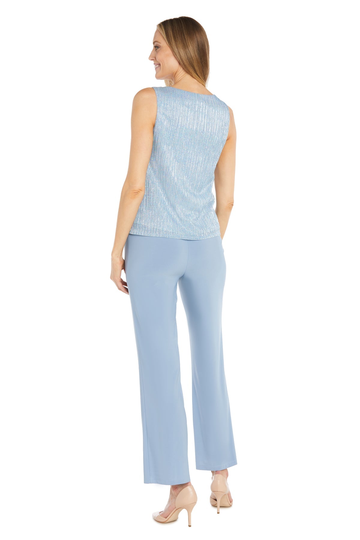 Pant Suit Long Formal Sequim Petite Jacket Pant Suit Blue