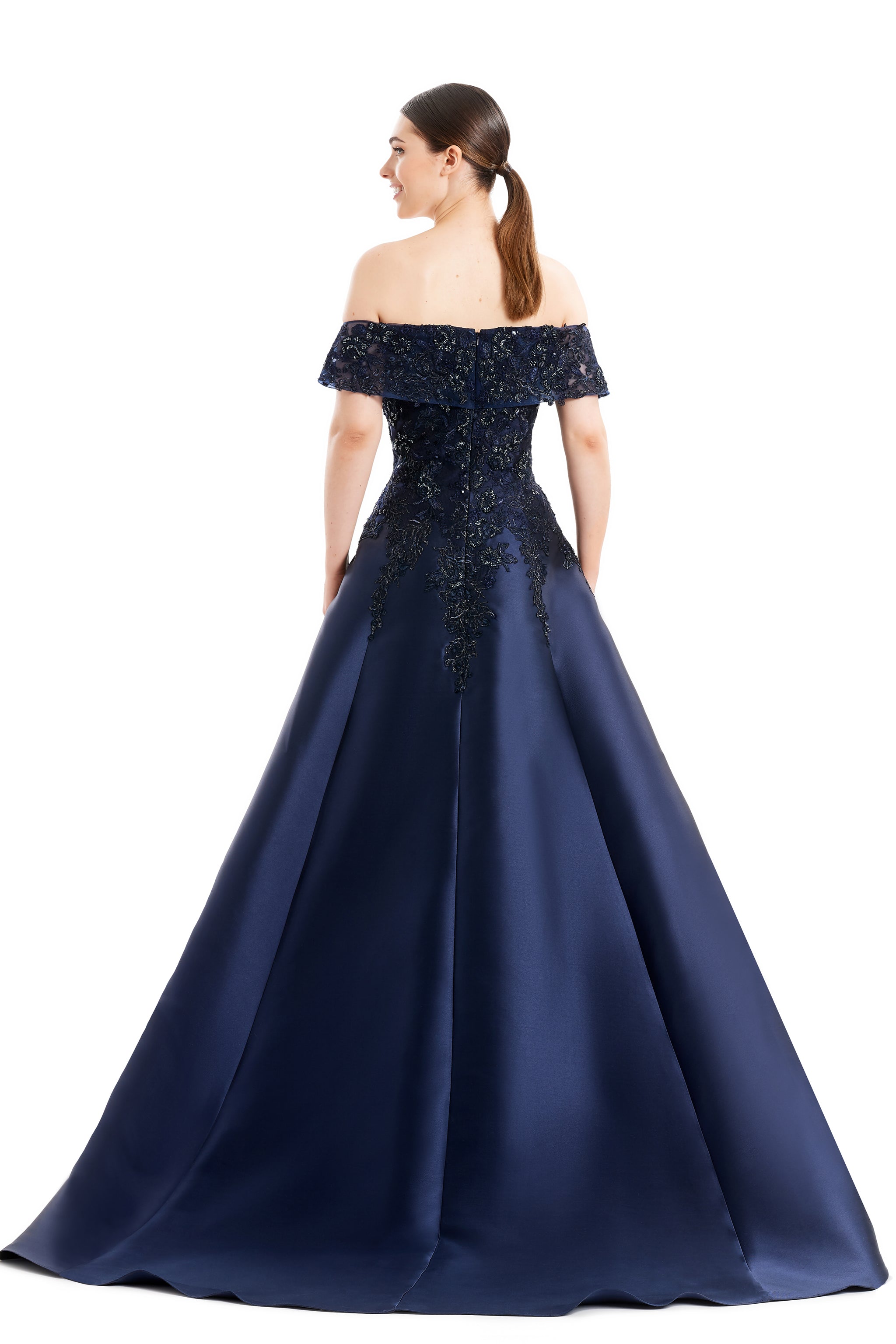 Formal Dresses Long A Line Formal Evening Dress Navy