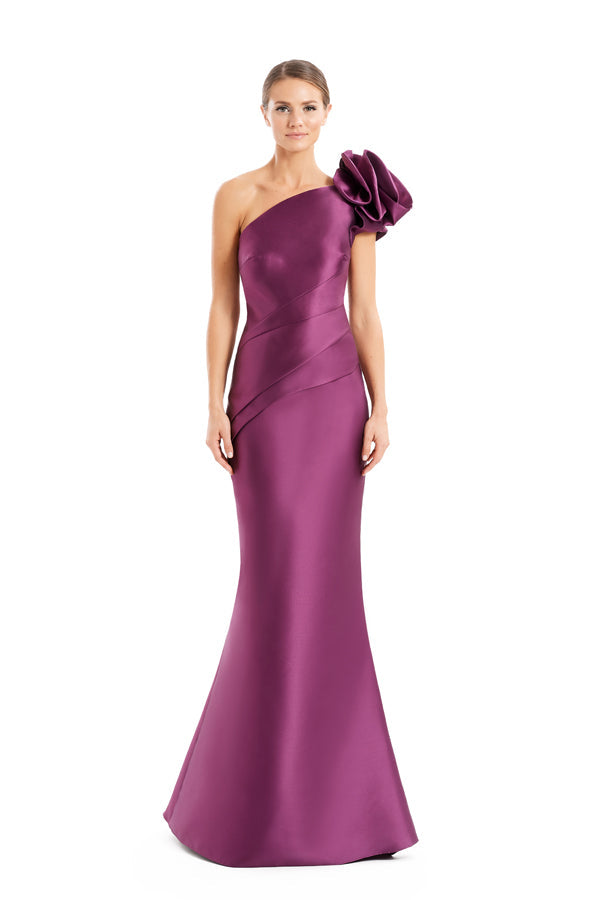 Formal Dresses Long Formal Floral Mermaid Evening Dress Plum