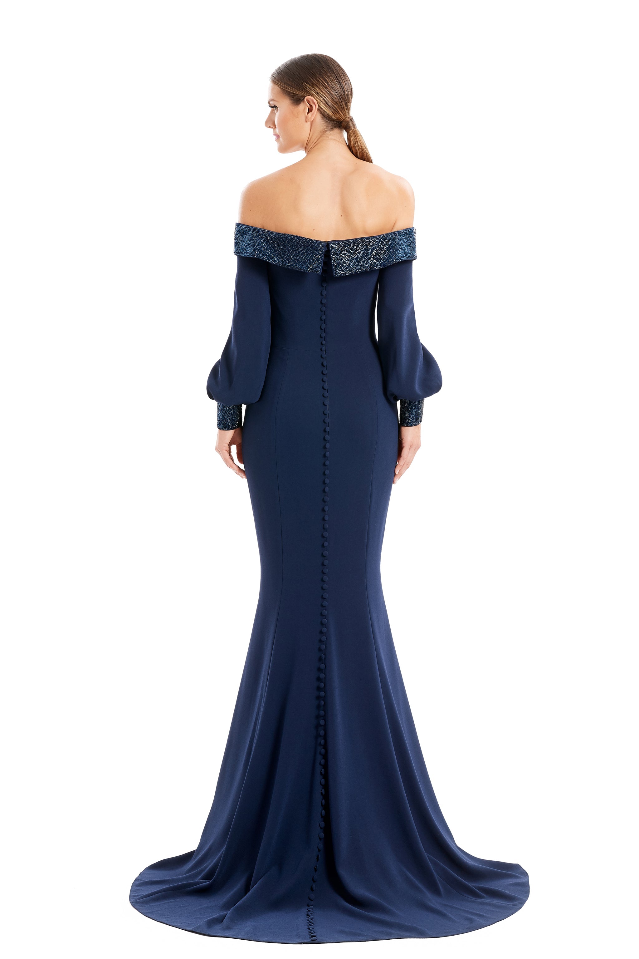 Formal Dresses Long Pleated Formal Mermaid Evening Dress Midnite