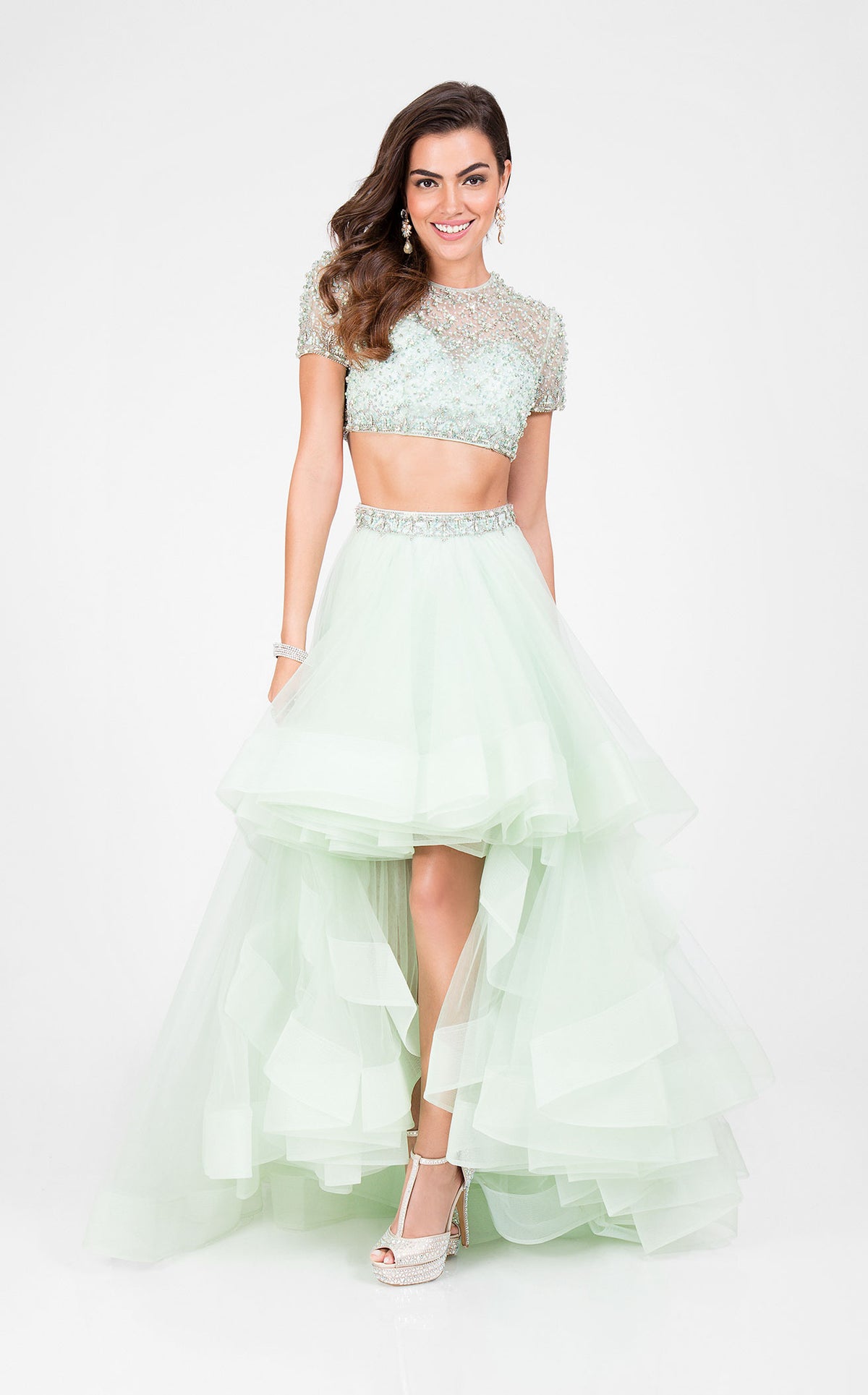 Terani Couture Sexy Two Piece Prom Dress 1712P2743 - The Dress Outlet