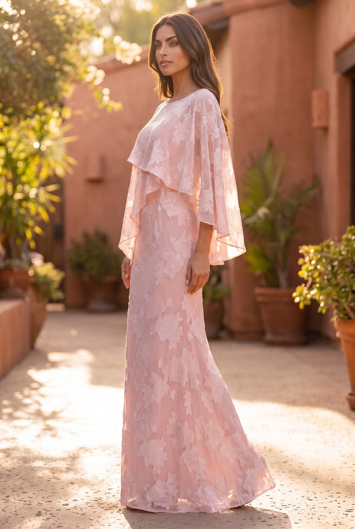 Side view — Pink style 1738