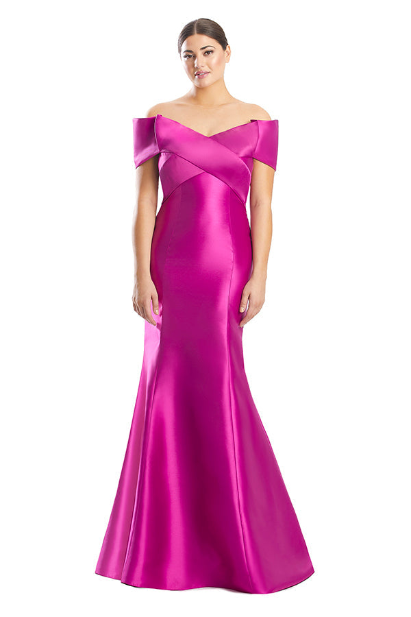 Formal Dresses Beaded Long Mermaid Evening Formal Dress Fuchsia