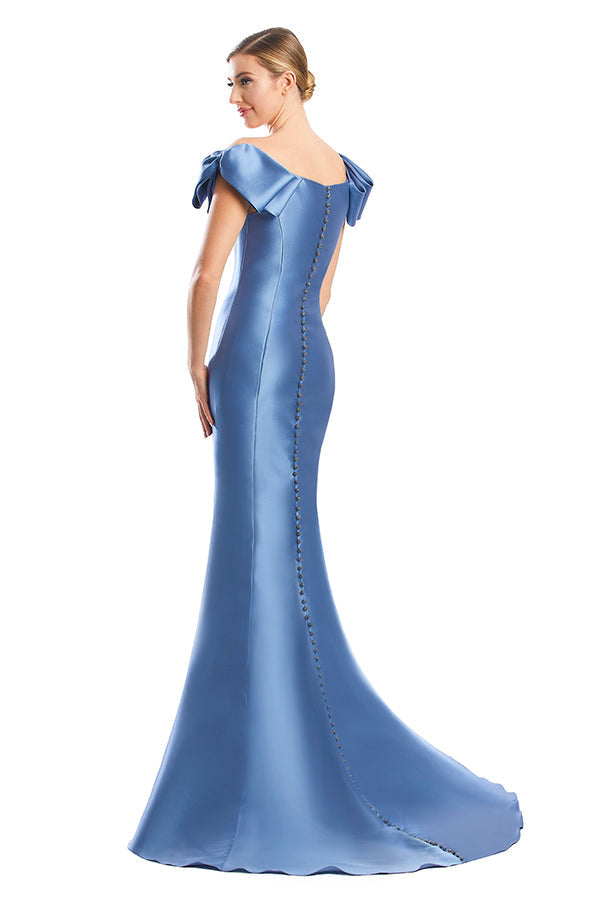Formal Dresses Long Applique Formal Mermaid Evening Dress Delphi Blue