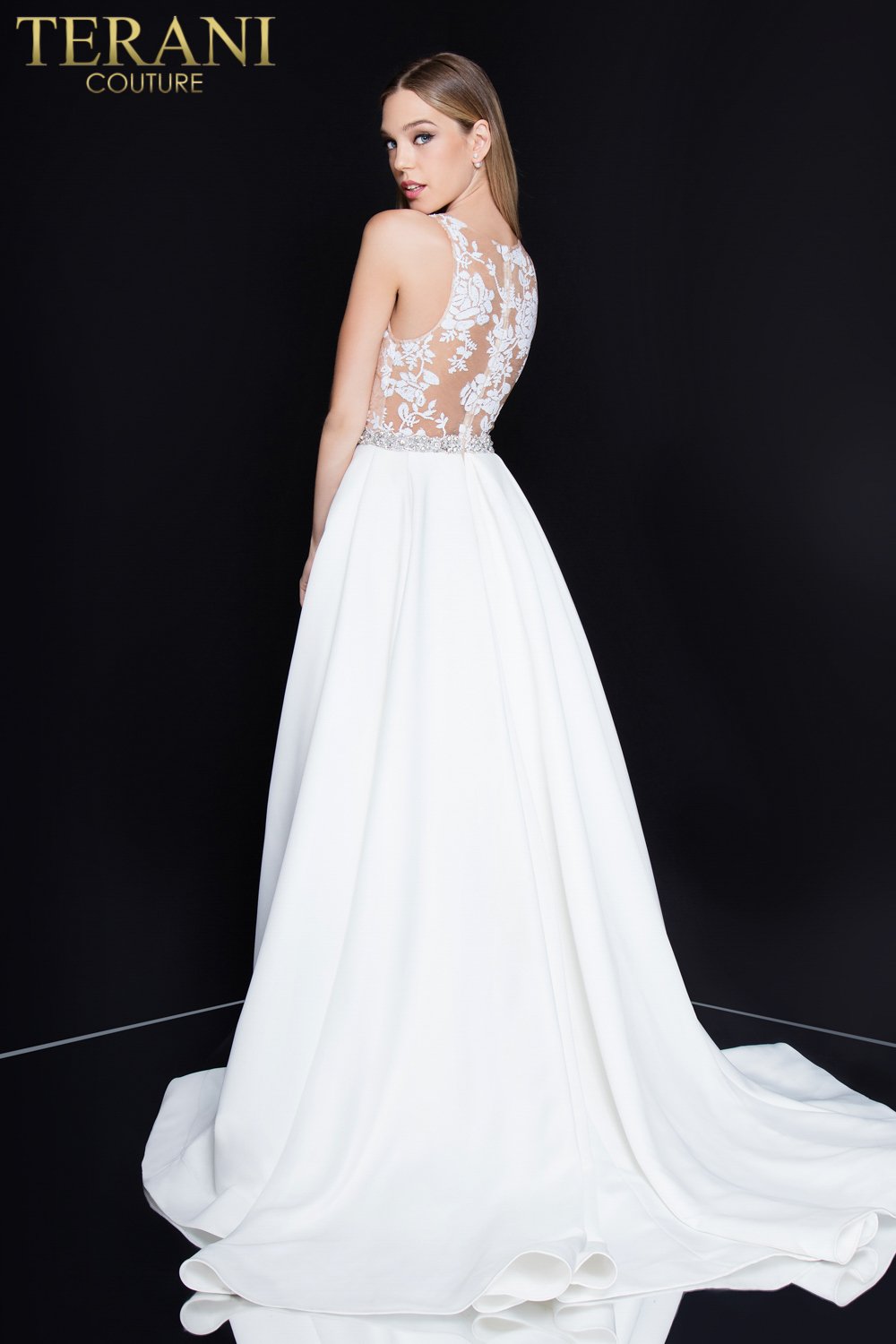 Terani Couture Sleeveless Long Prom Dress 1812P5387 - The Dress Outlet