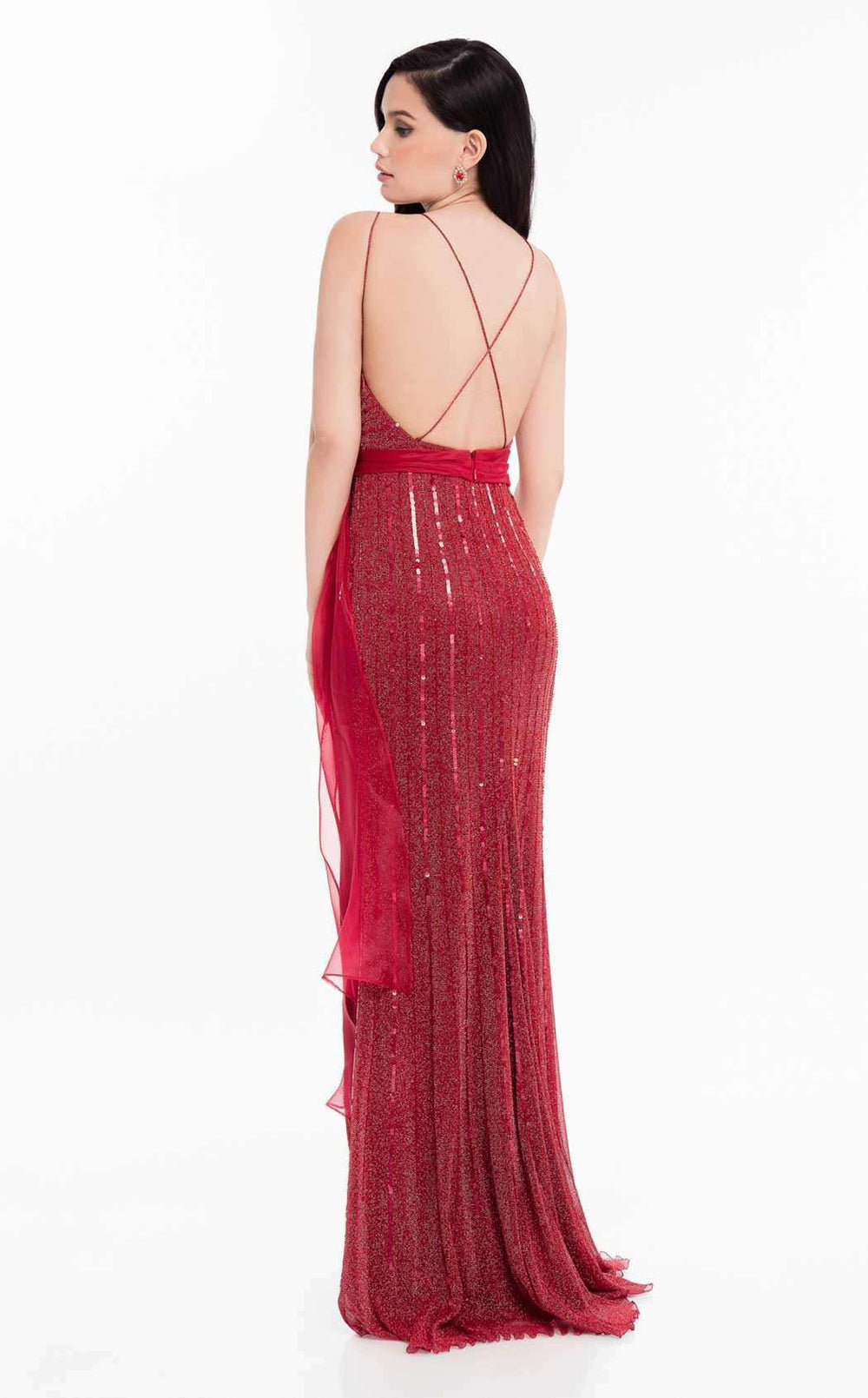Terani Couture Sleeveless Long Prom Dress 1821E7111 - The Dress Outlet