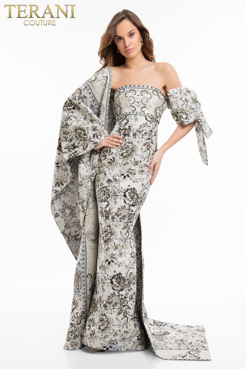 Terani Couture Sexy Long Prom Dress 1821E7143 - The Dress Outlet