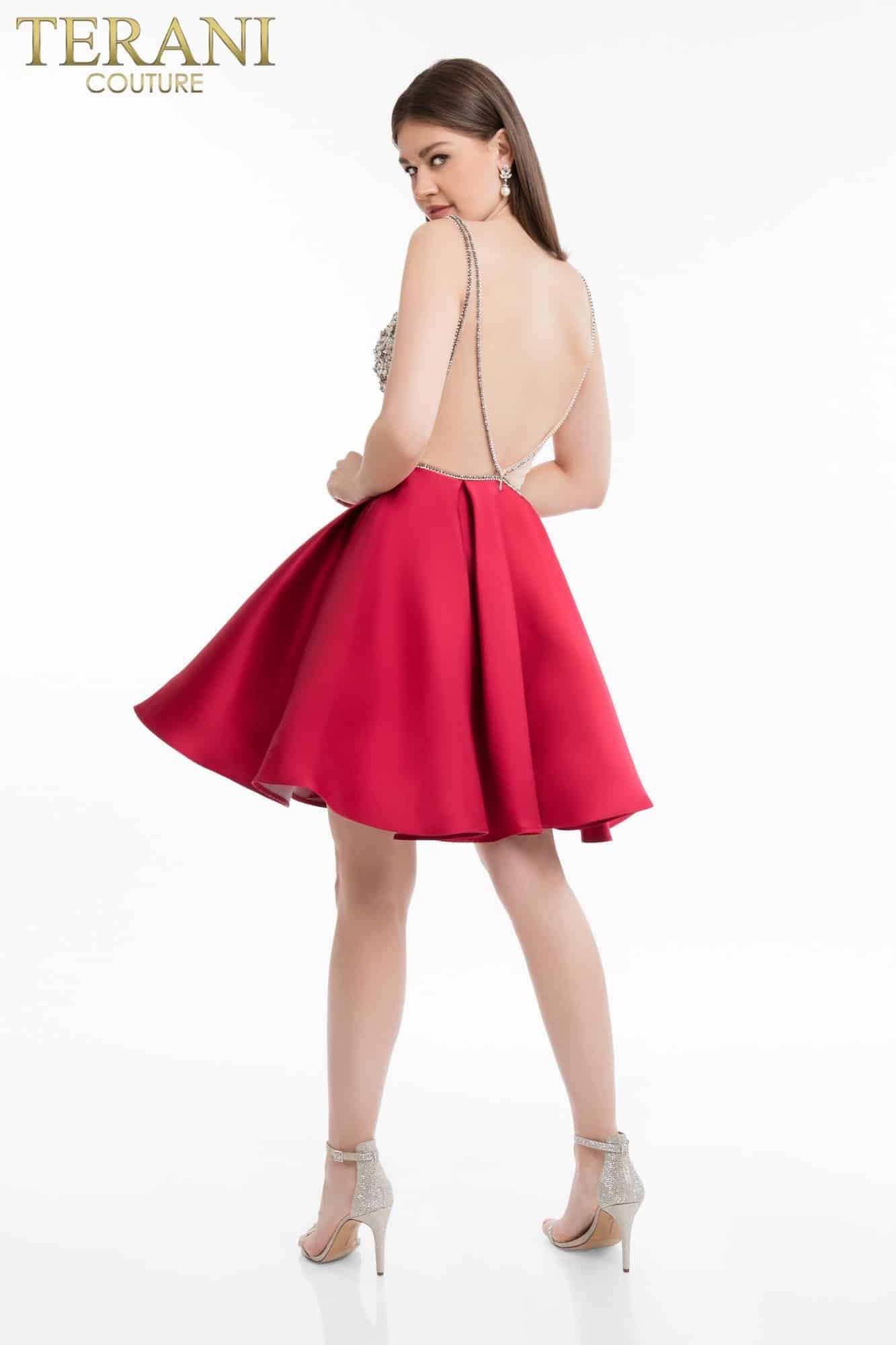 Terani Couture Prom Short Cocktail Dress 1821H7771 - The Dress Outlet