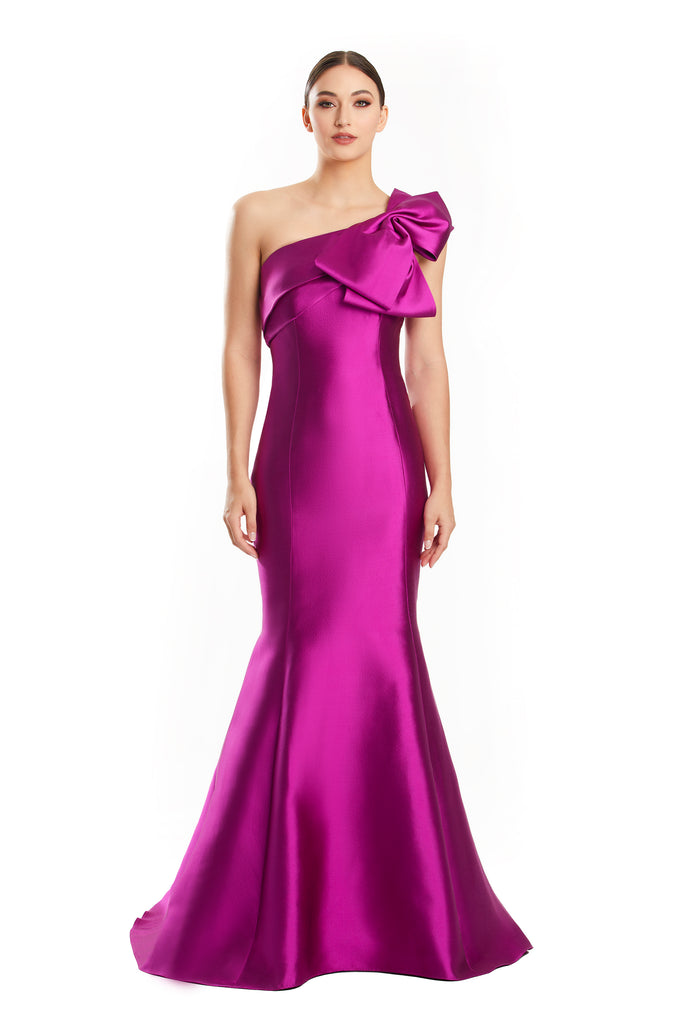Formal Dresses Beaded Long Formal Mermaid Evening Dress Fuchsia