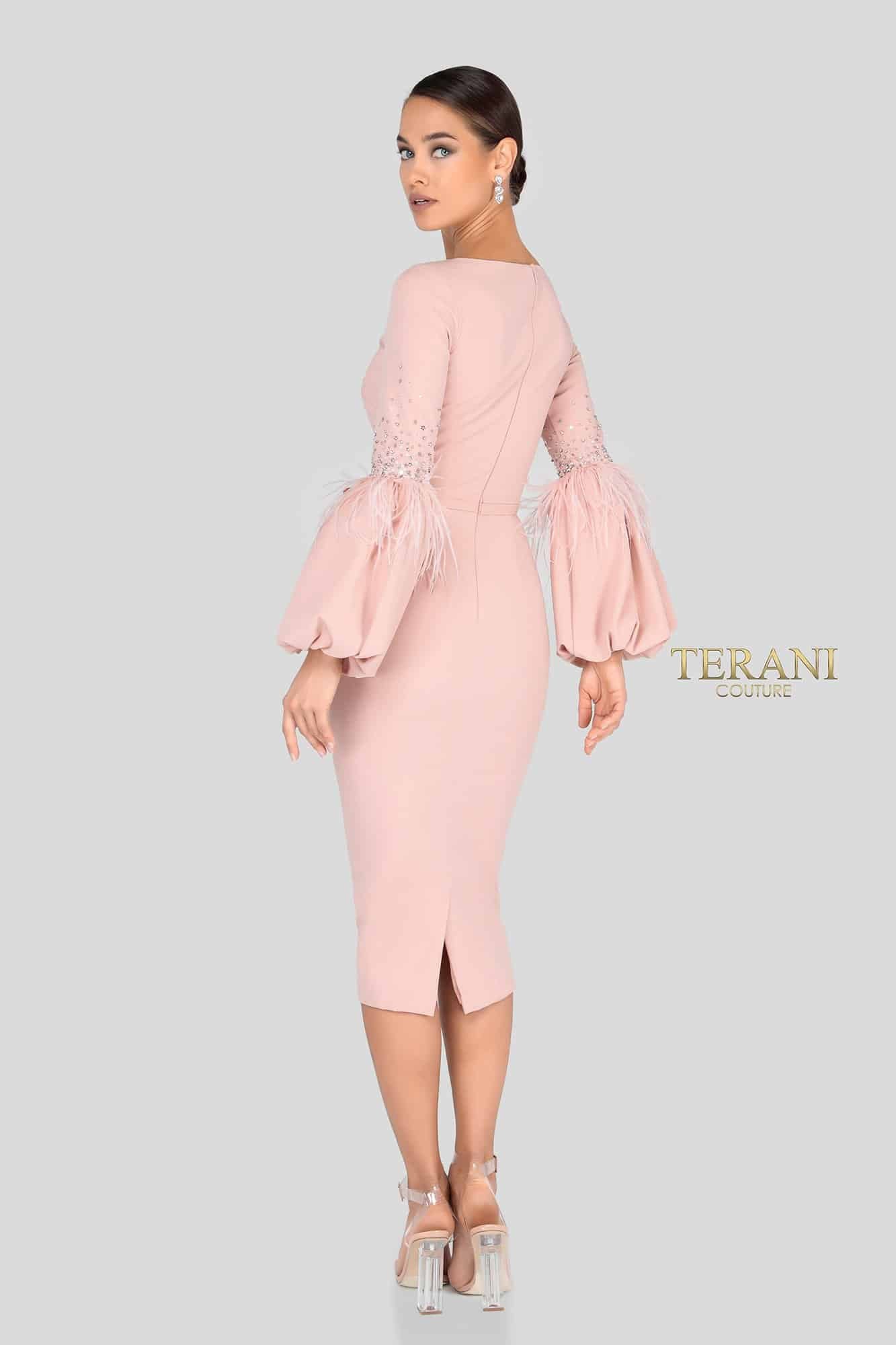 Terani Couture Fitted Short Dress 1912C9643 - The Dress Outlet