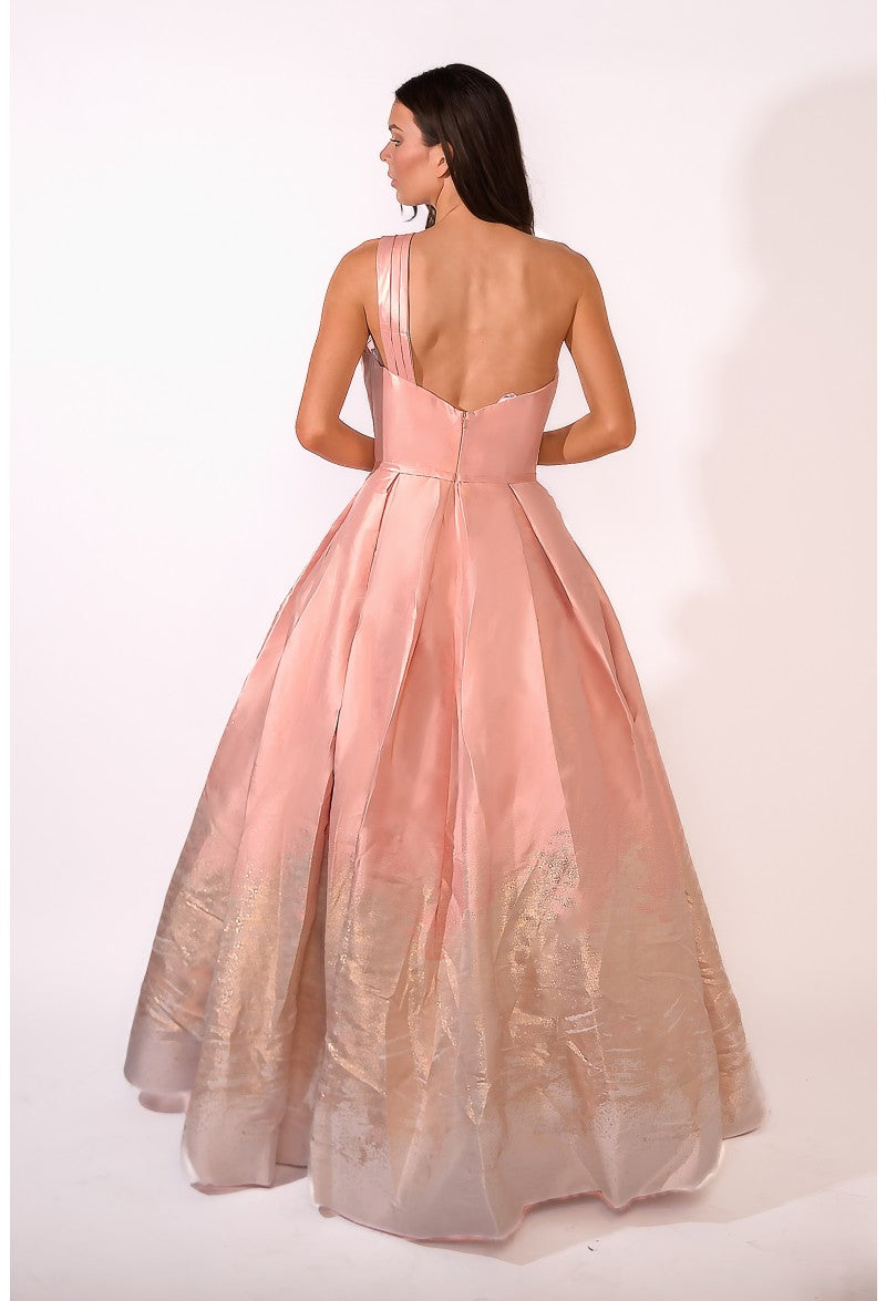 Terani Couture One Shoulder Long Ball Gown 1912E9180 - The Dress Outlet