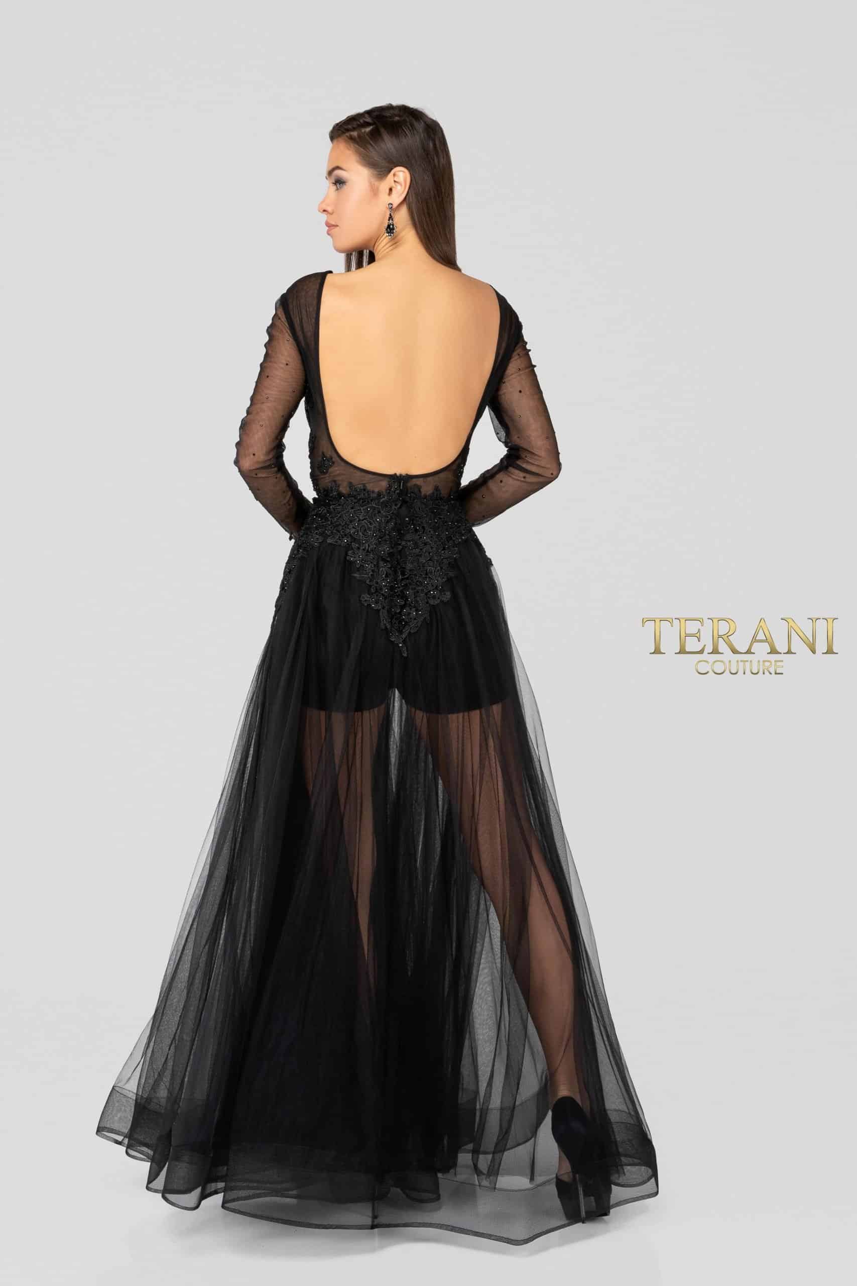 Terani Couture Long Prom Dress 1915P8344 - The Dress Outlet