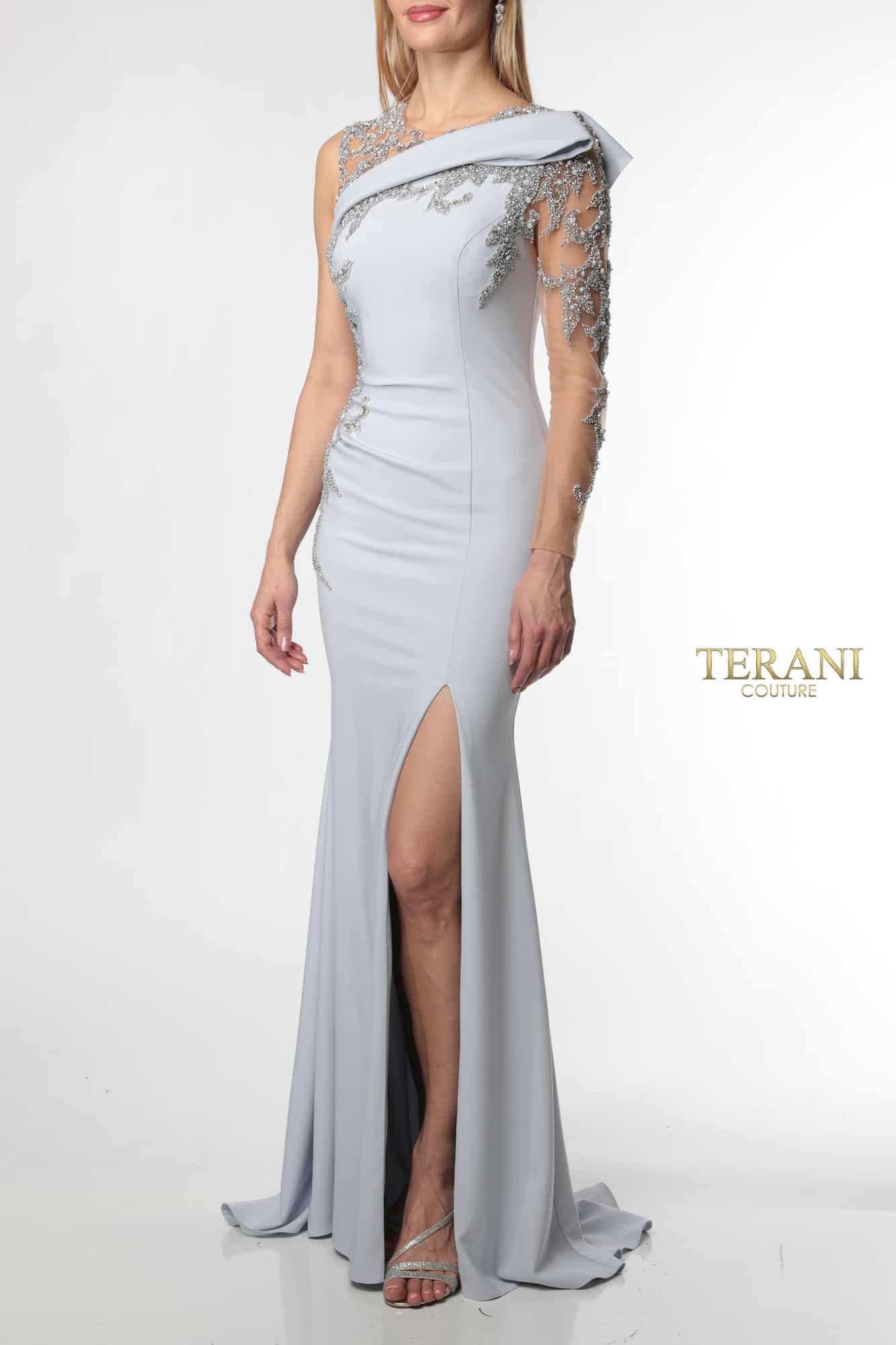 Terani Couture Long Formal Evening Gown 1921E0138 - The Dress Outlet