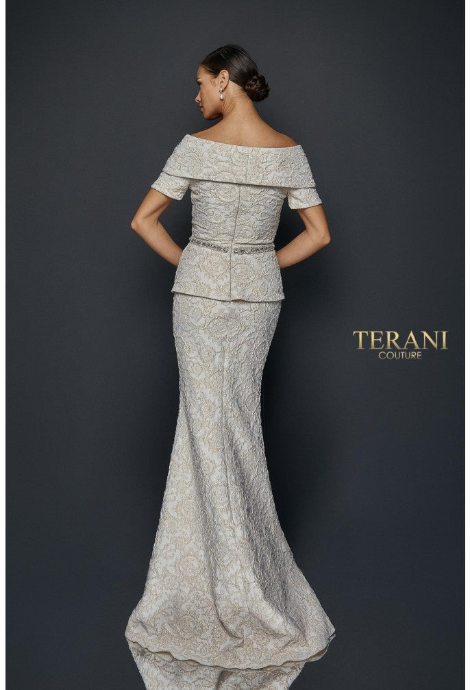 Formal Long Mother of the Bride Dress by Terani Couture 1921M0727