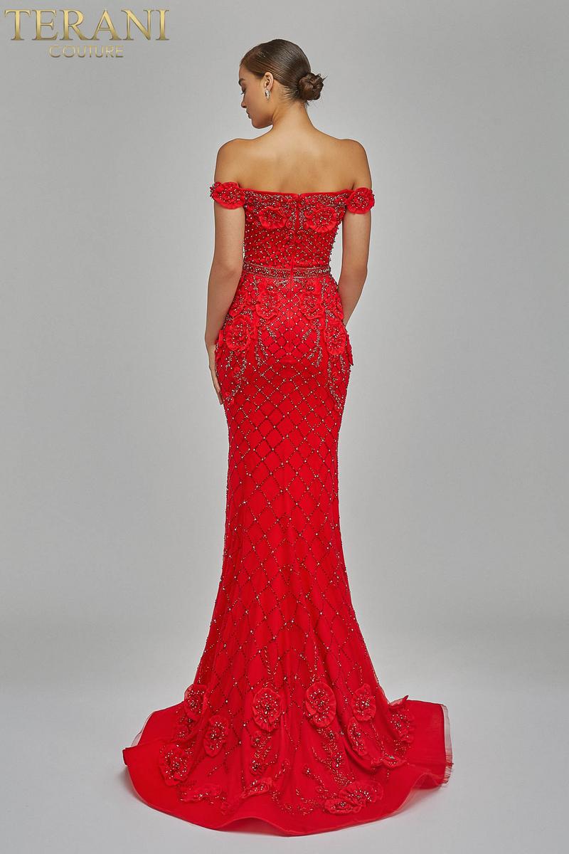 Terani Couture Long Fitted Prom Dress 1922GL0682 - The Dress Outlet