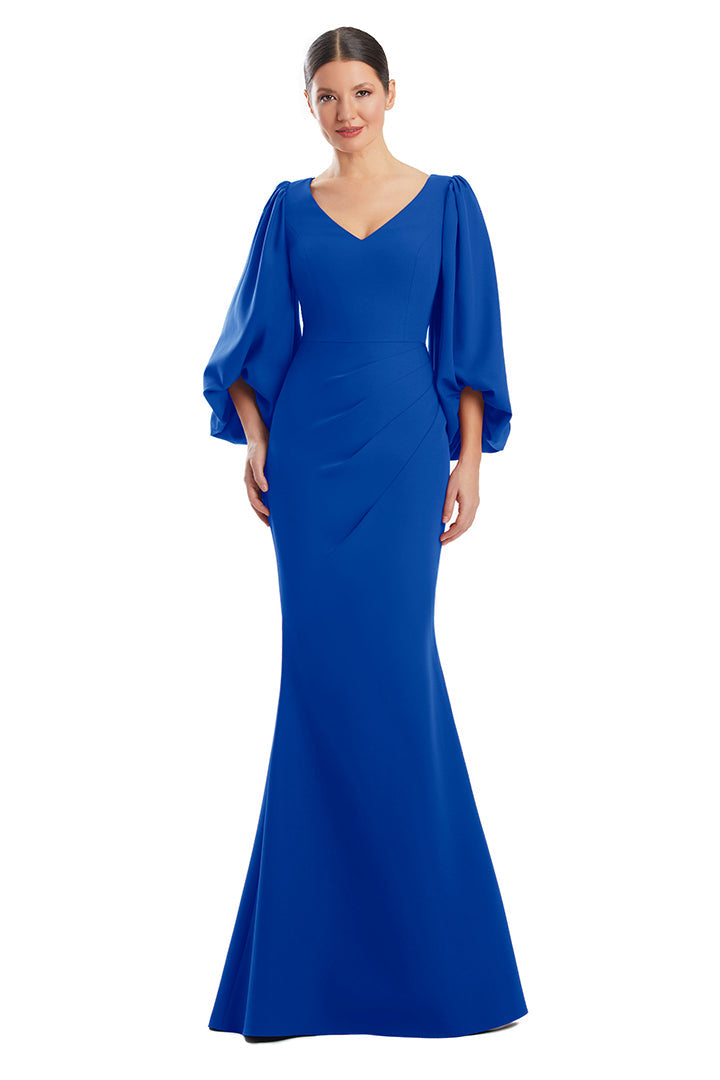 Mother of the Bride Dresses Long Mother of the Bride Pletaed Formal Dress Blue