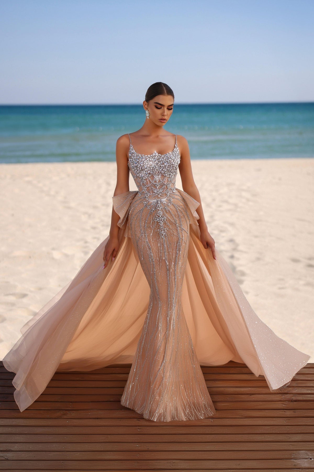 Sweetheart Floor-Length Sequin Prom Mermaid Pre Order