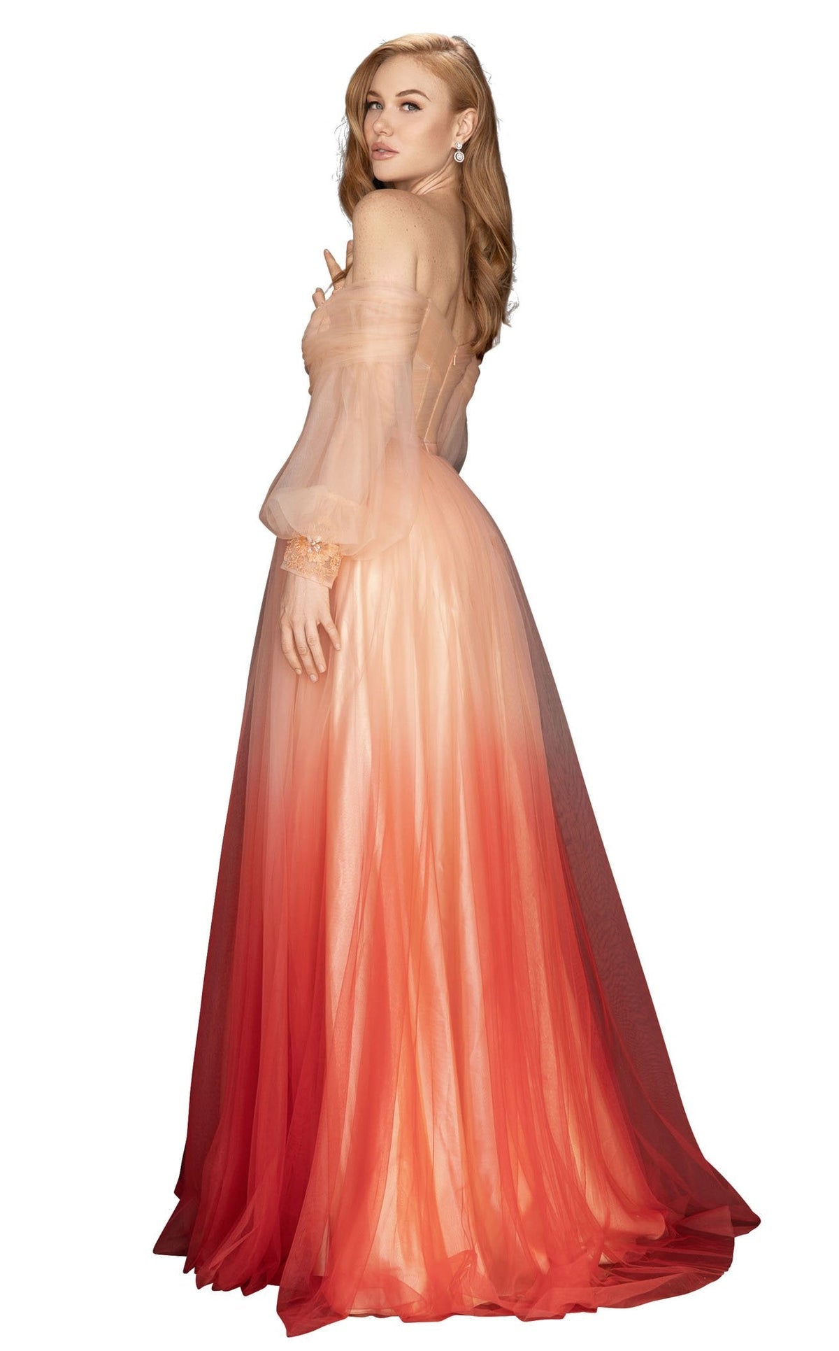 Terani Couture Strapless Long Prom Dress 2011P1075 - The Dress Outlet
