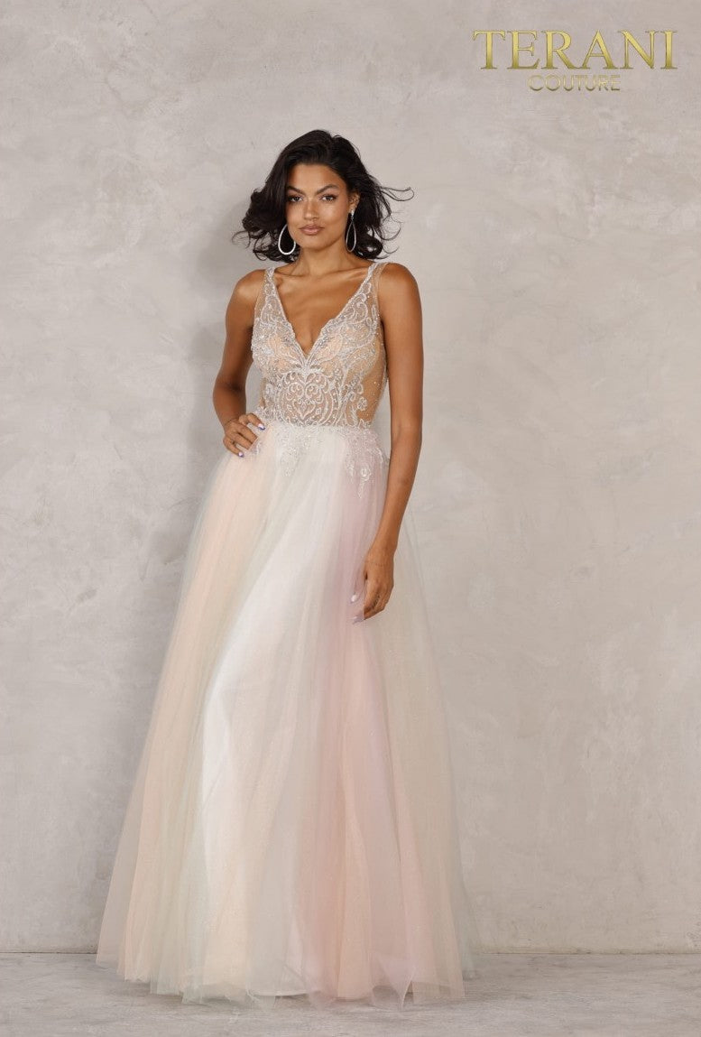 Terani Couture Long Prom Formal Dress 2011P1012 - The Dress Outlet