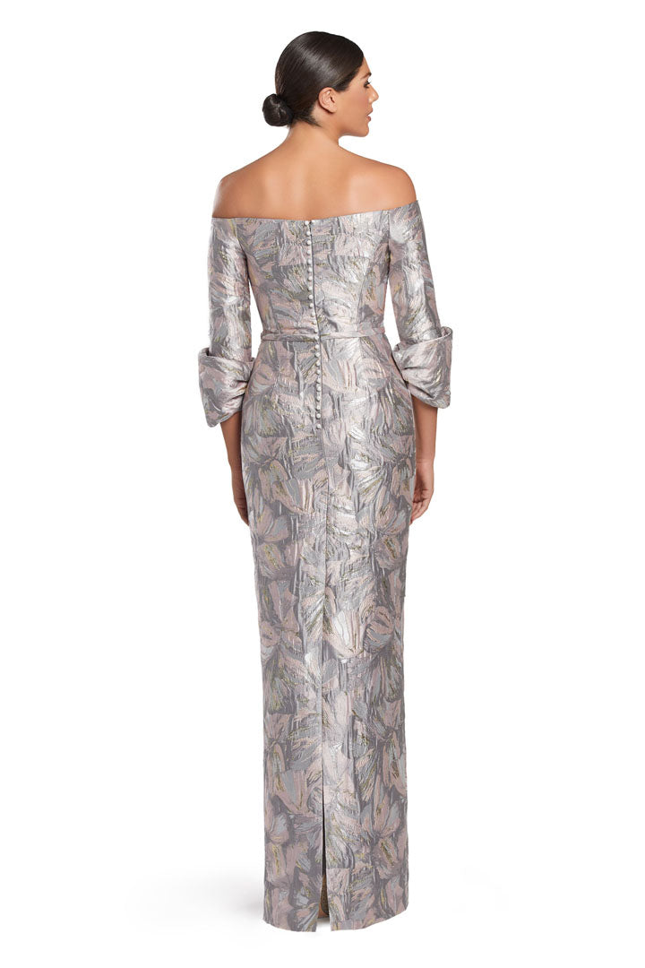 Formal Dresses Long Printed Formal Evening Dress Pink/Multi