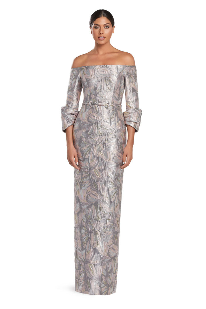 Formal Dresses Long Printed Formal Evening Dress Pink/Multi