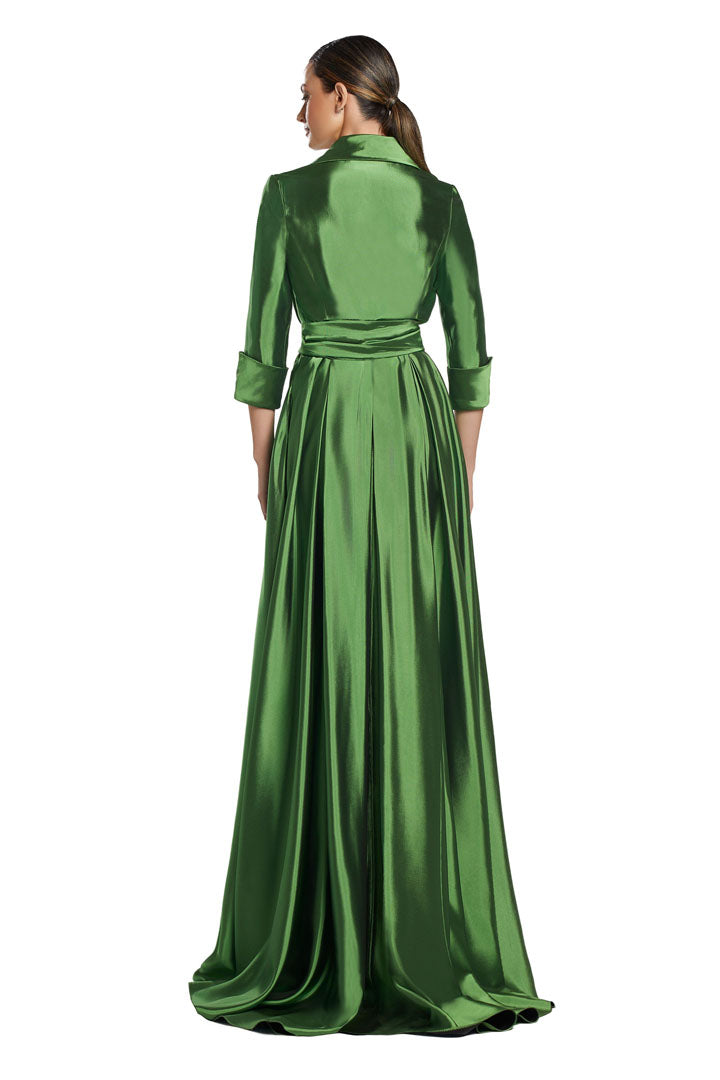 Formal Dresses Evening Long Formal Slit A Line Dress Chartreuse