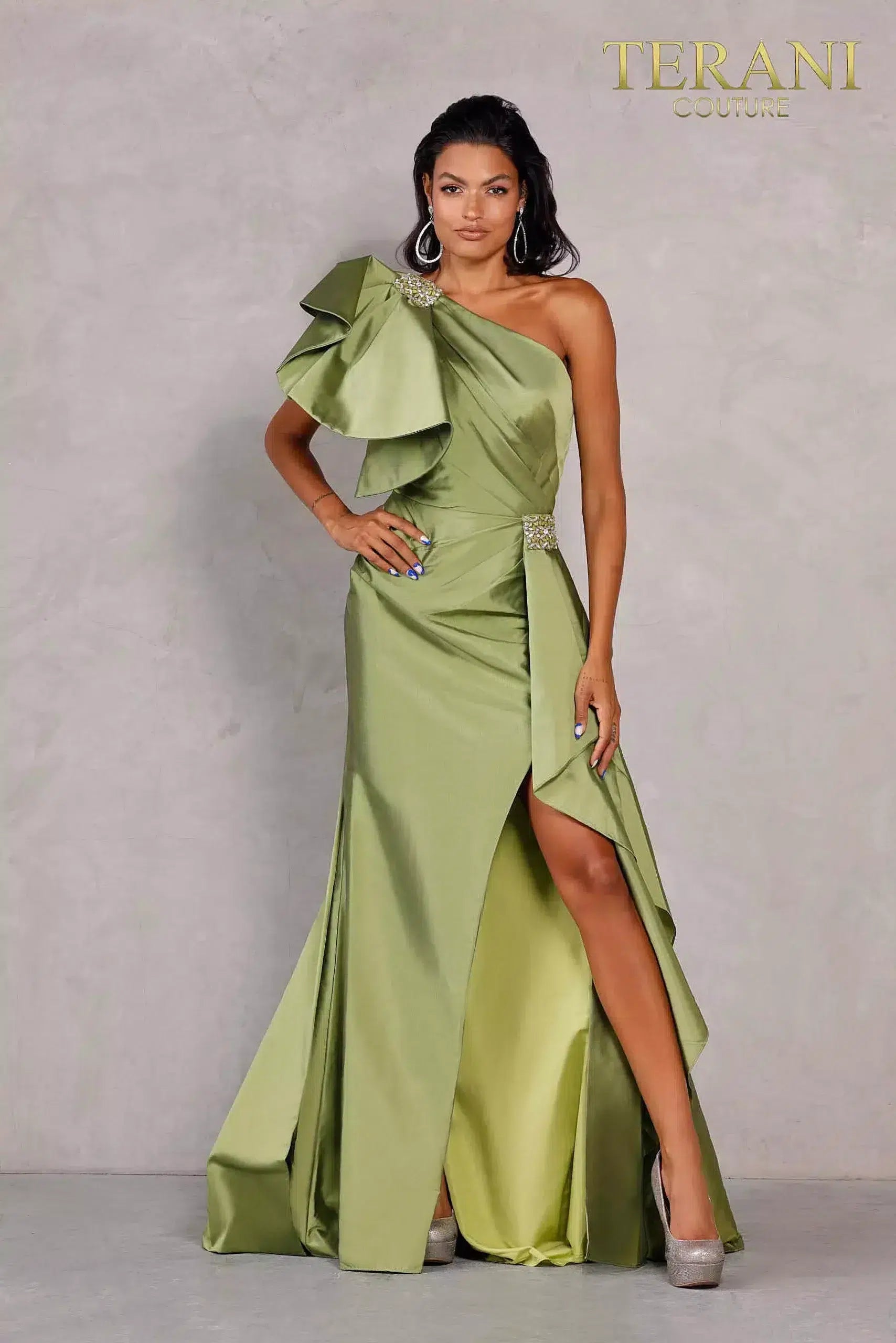 Terani Couture Long Evening Dress Prom 2111E4728 - The Dress Outlet